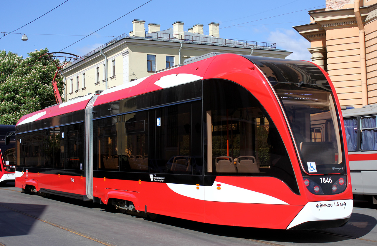 Pietari, 71-923M “Bogatyr-M” # 7846; Pietari — SPbTransportFest — 2023