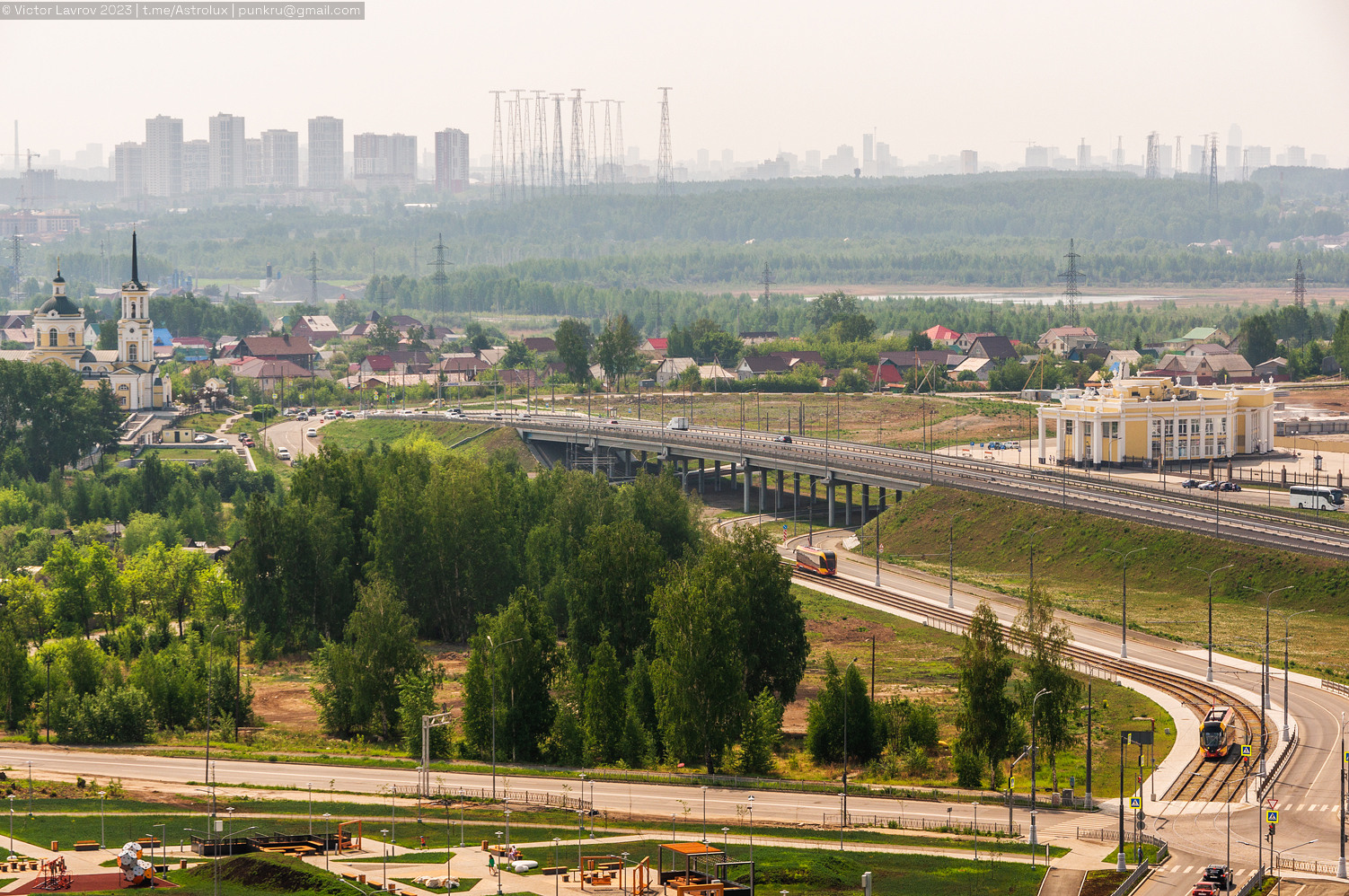 Верхняя Пышма — Линии и инфраструктура