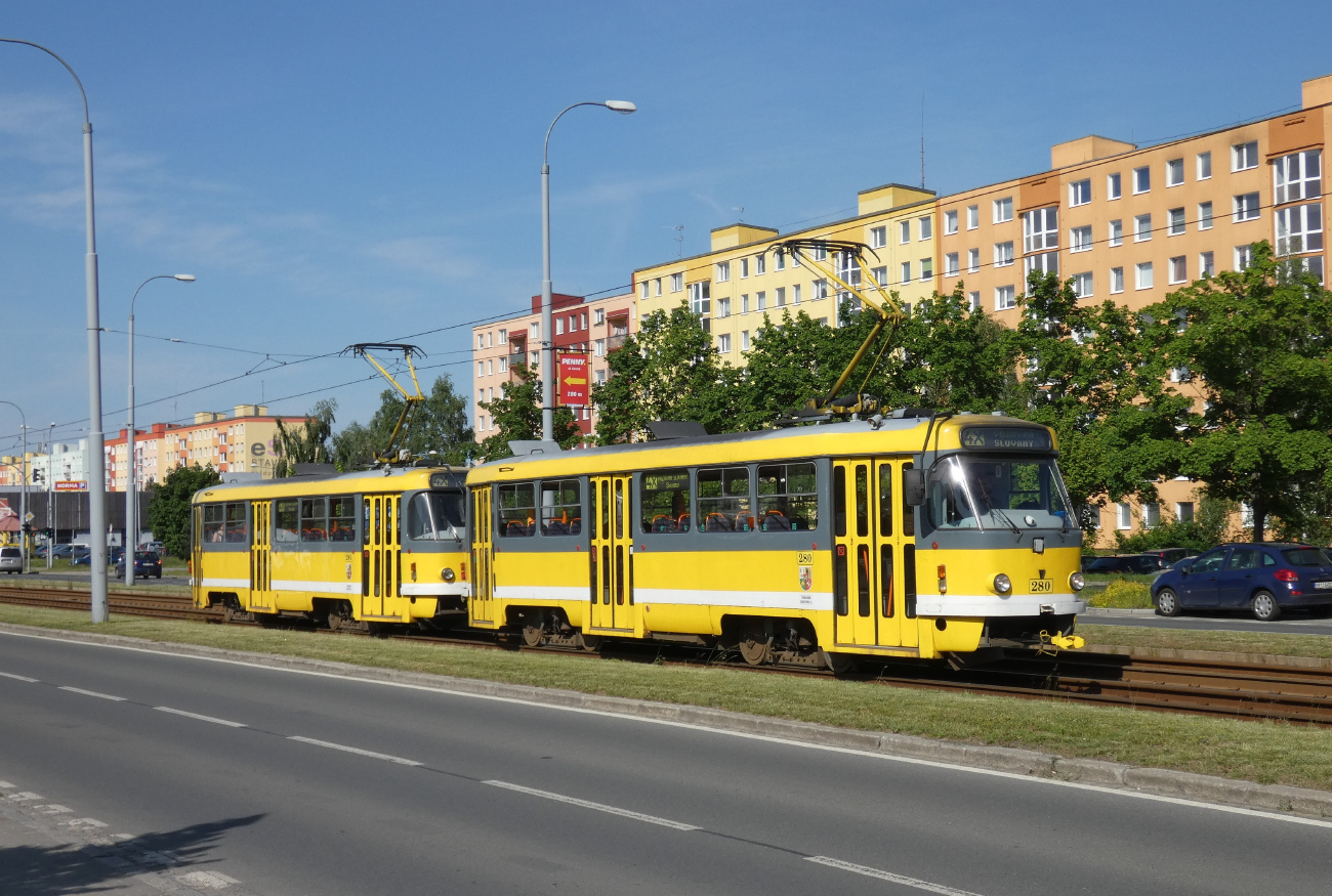 Пльзень, Tatra T3R.P № 280