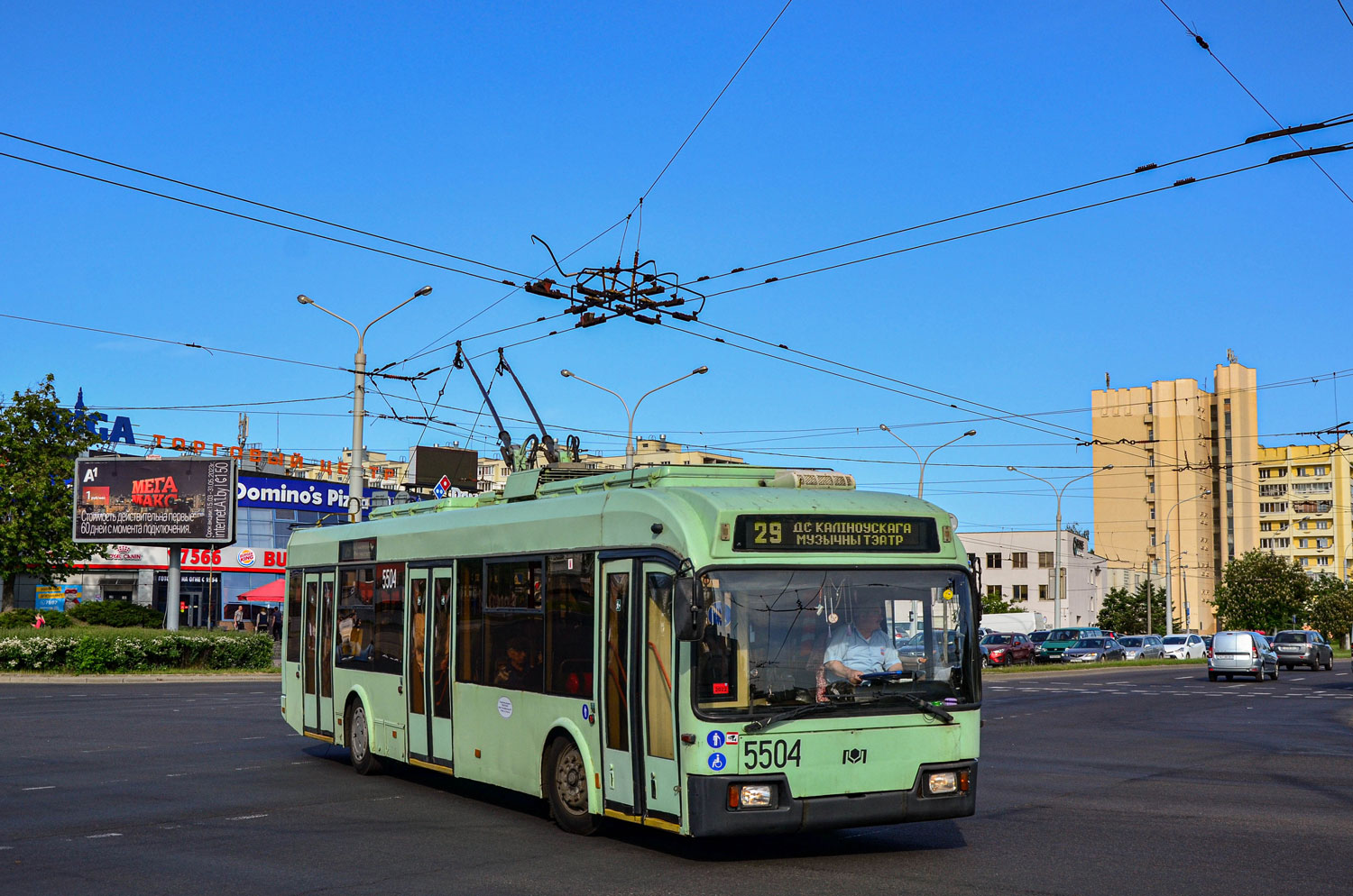 Минск, БКМ 321 № 5504