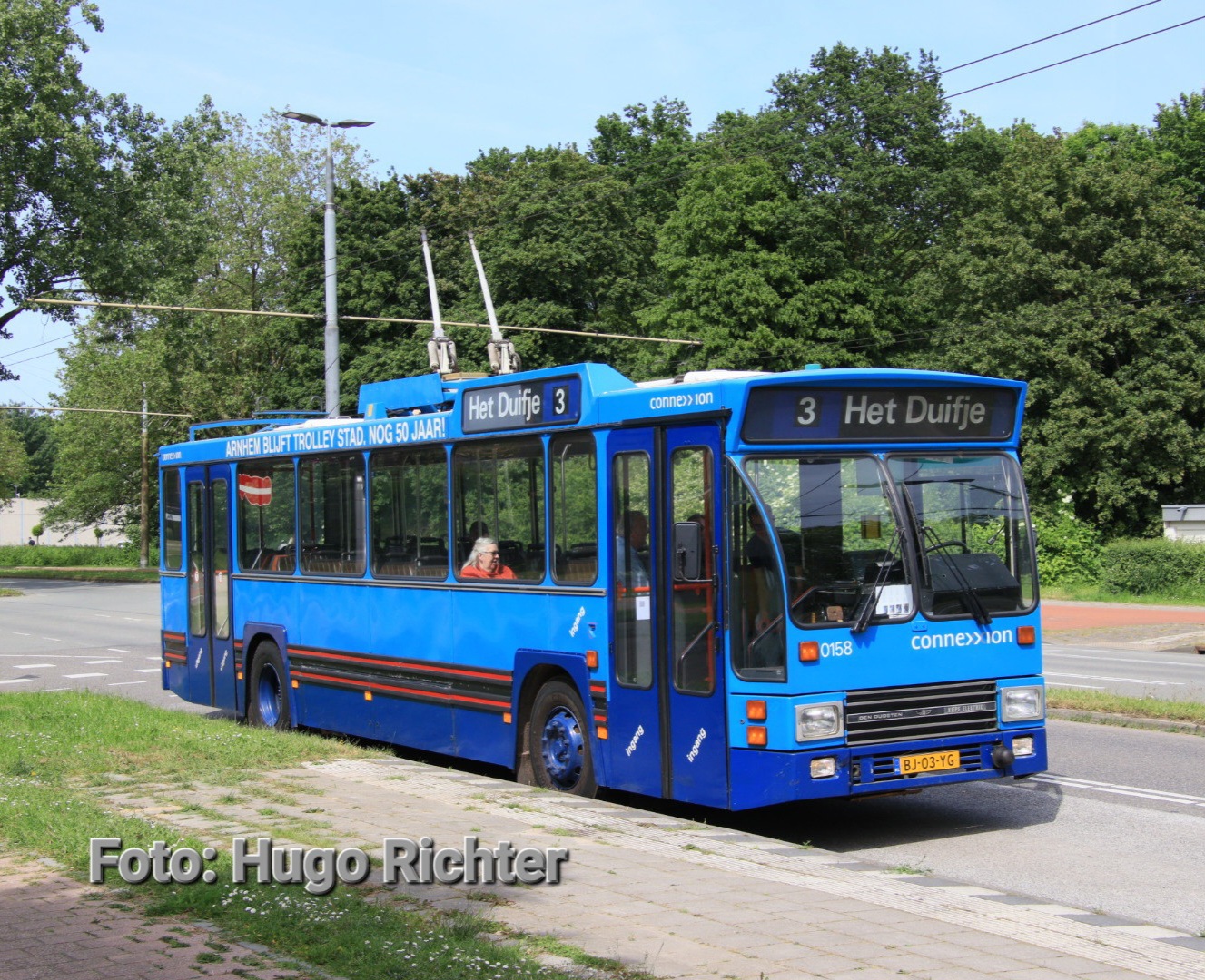 Арнем, DAF Den Oudsten B79T-KM560 / Kiepe № 0158