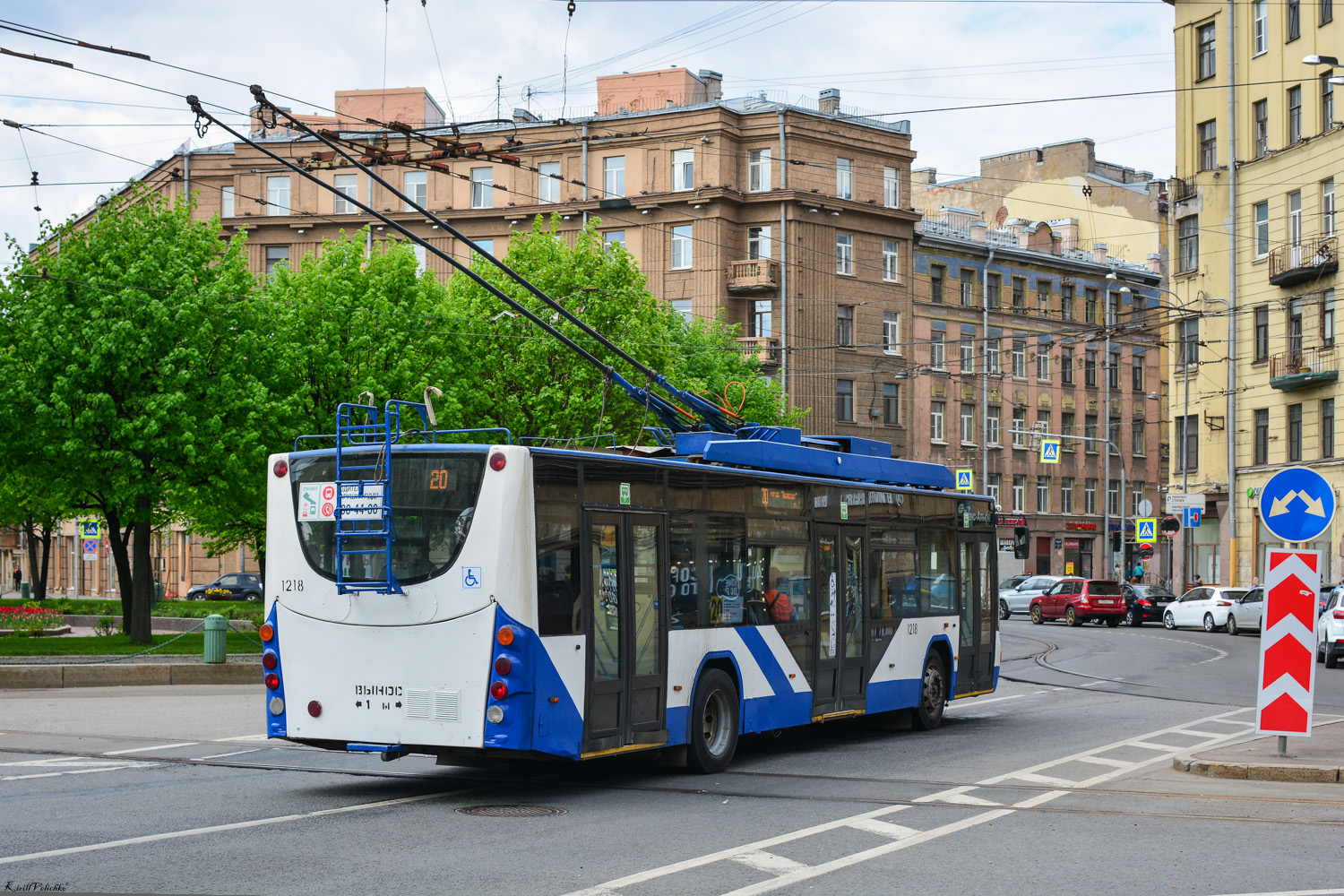 Санкт-Петербург, ВМЗ-5298.01 «Авангард» № 1218