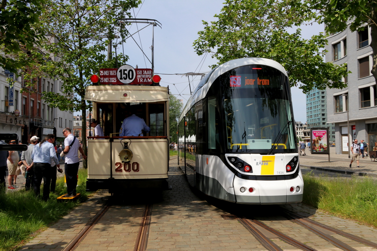 Антверпен — 150 years of tram in Antwerpen (28/05/2023)