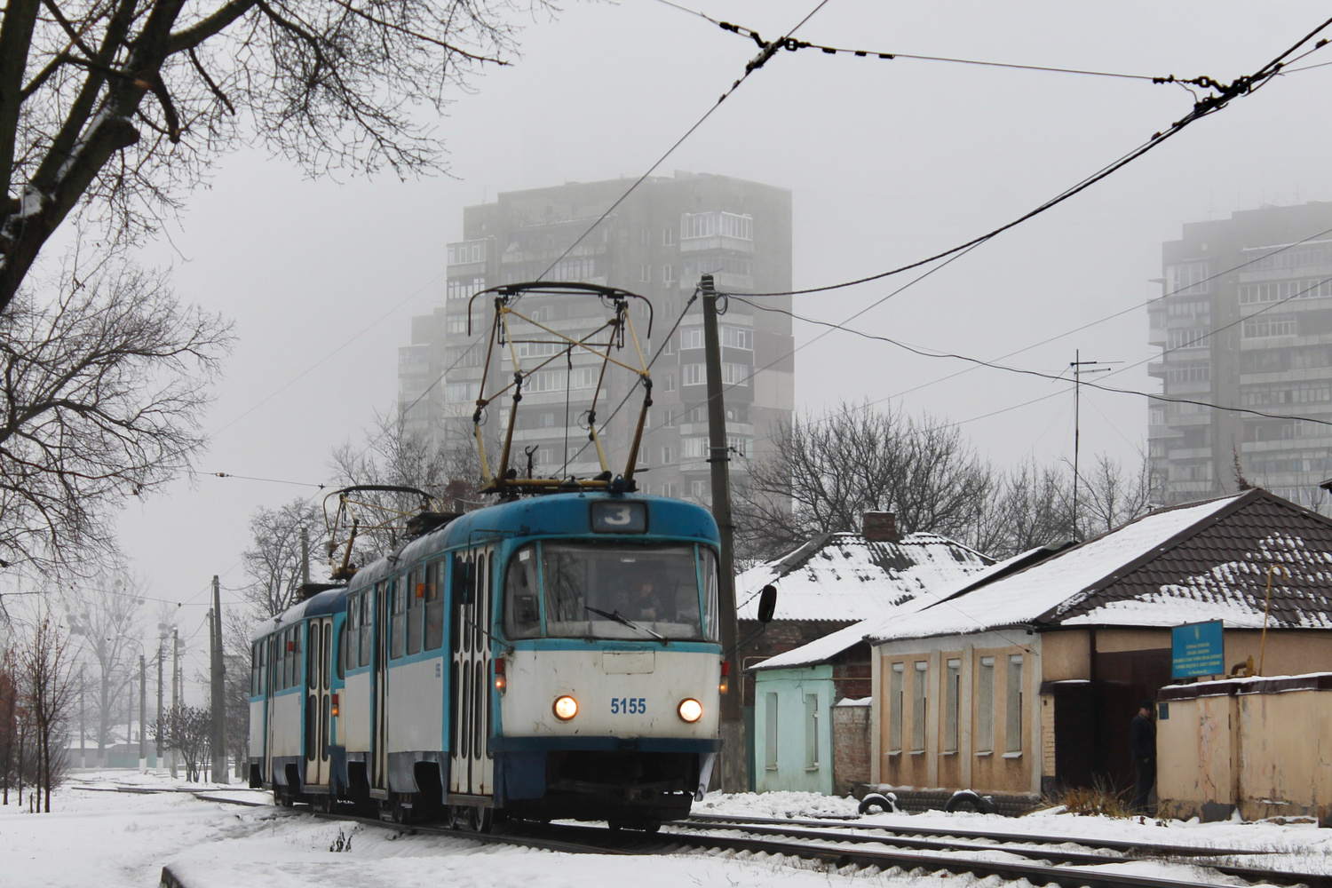 Харьков, Tatra T3A № 5155