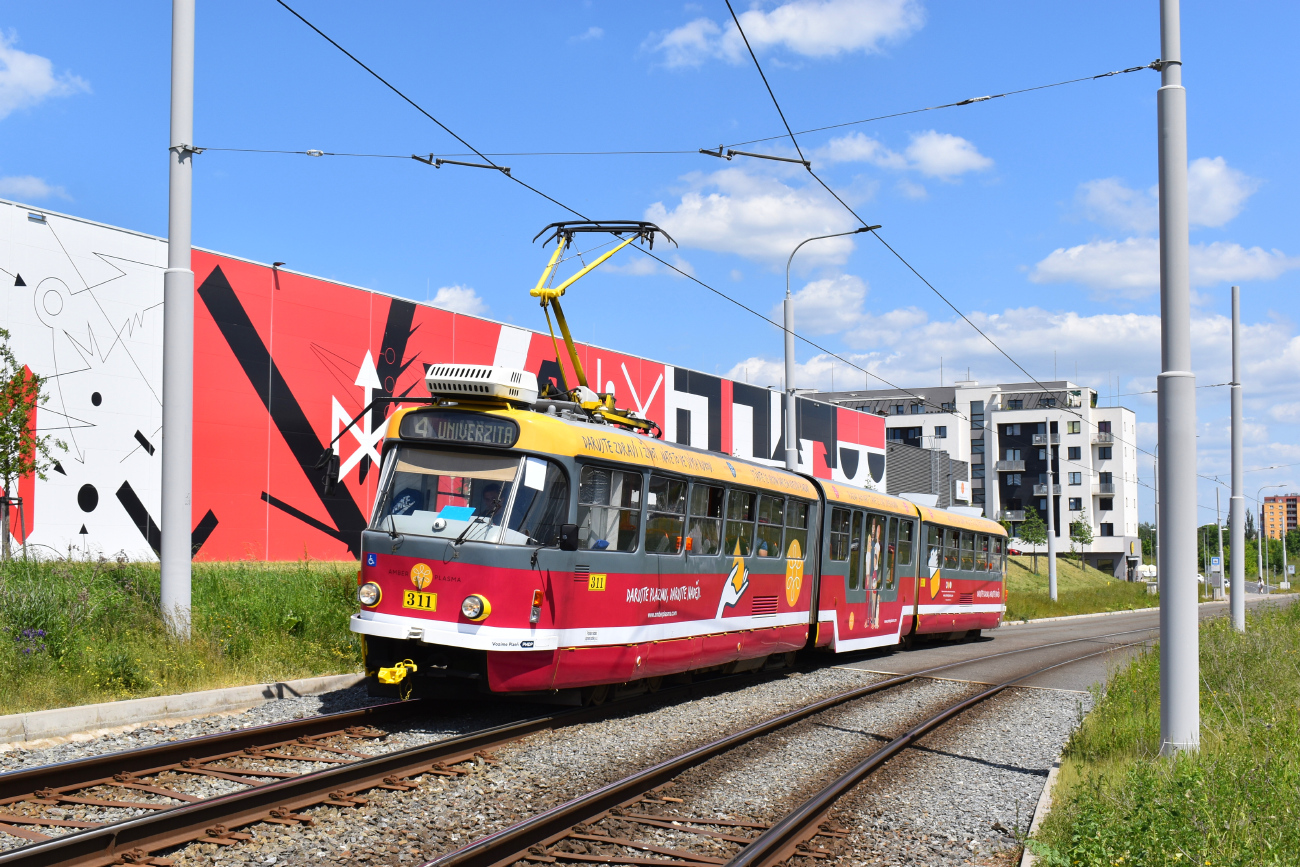 Pilsen, Tatra K3R-NT N°. 311 Pilsen, Tatra K3R-NT N°. 311