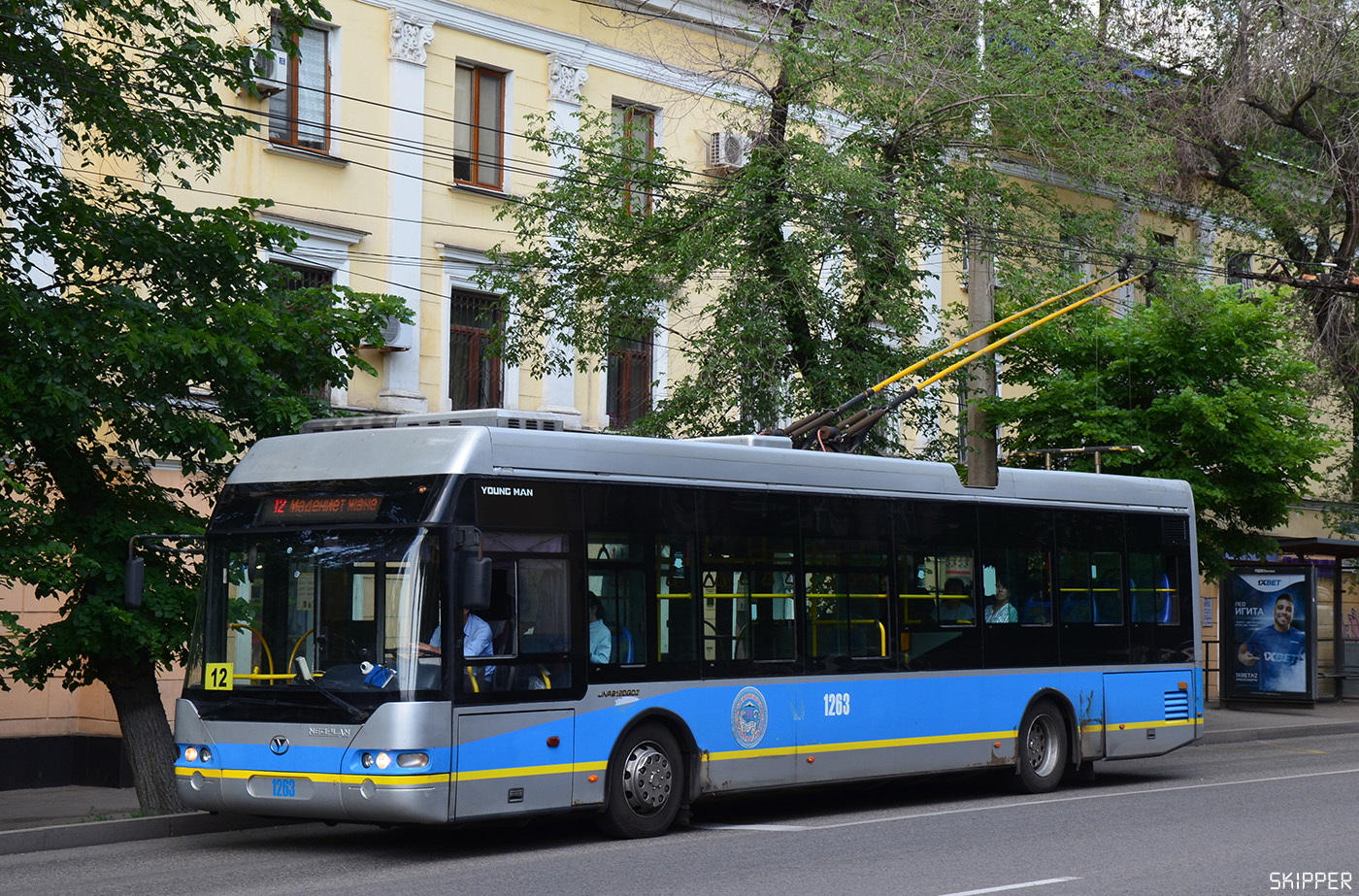 Алматы, YoungMan JNP6120GDZ (Neoplan Kazakhstan) № 1263
