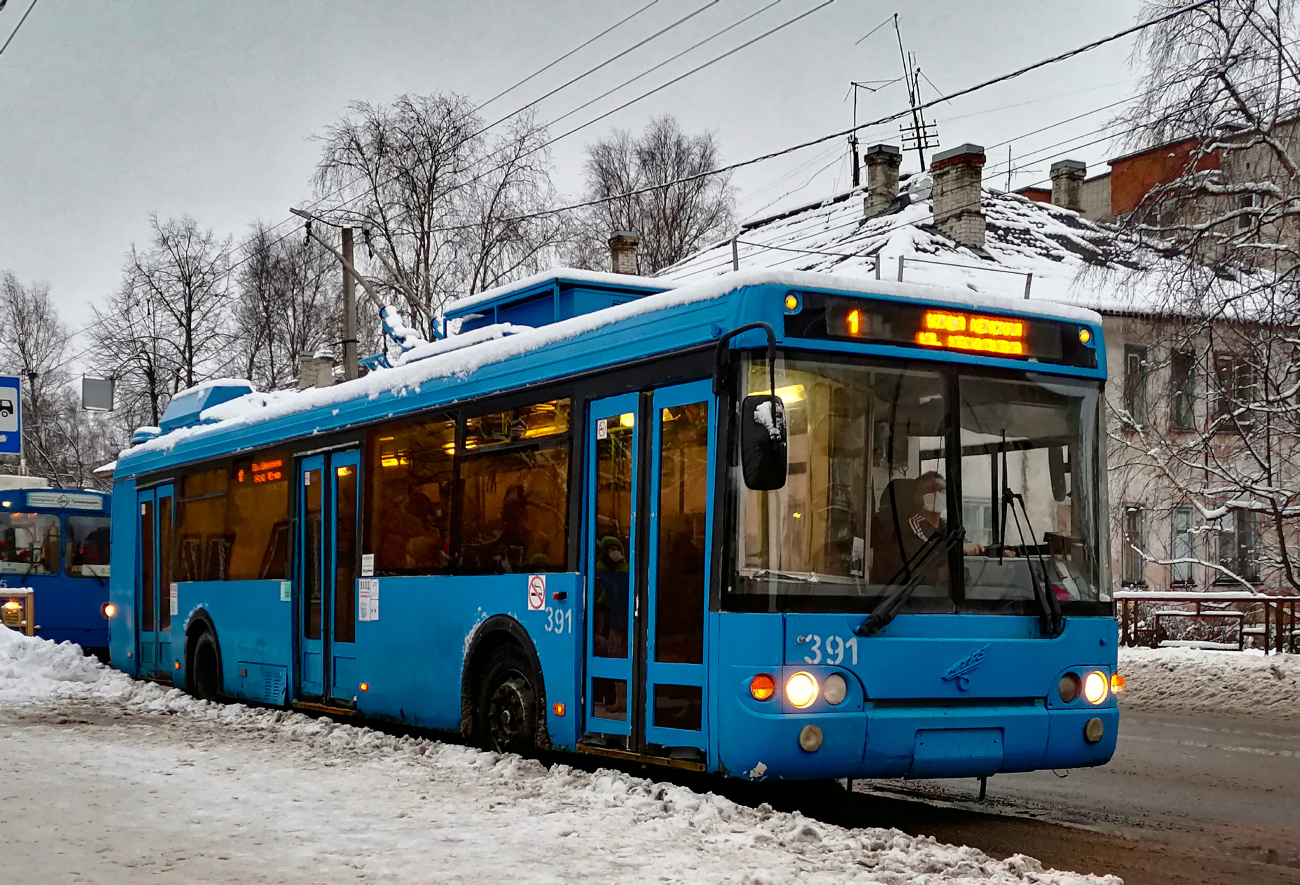 Петрозаводск, МТрЗ-52791 «Садовое Кольцо» № 391