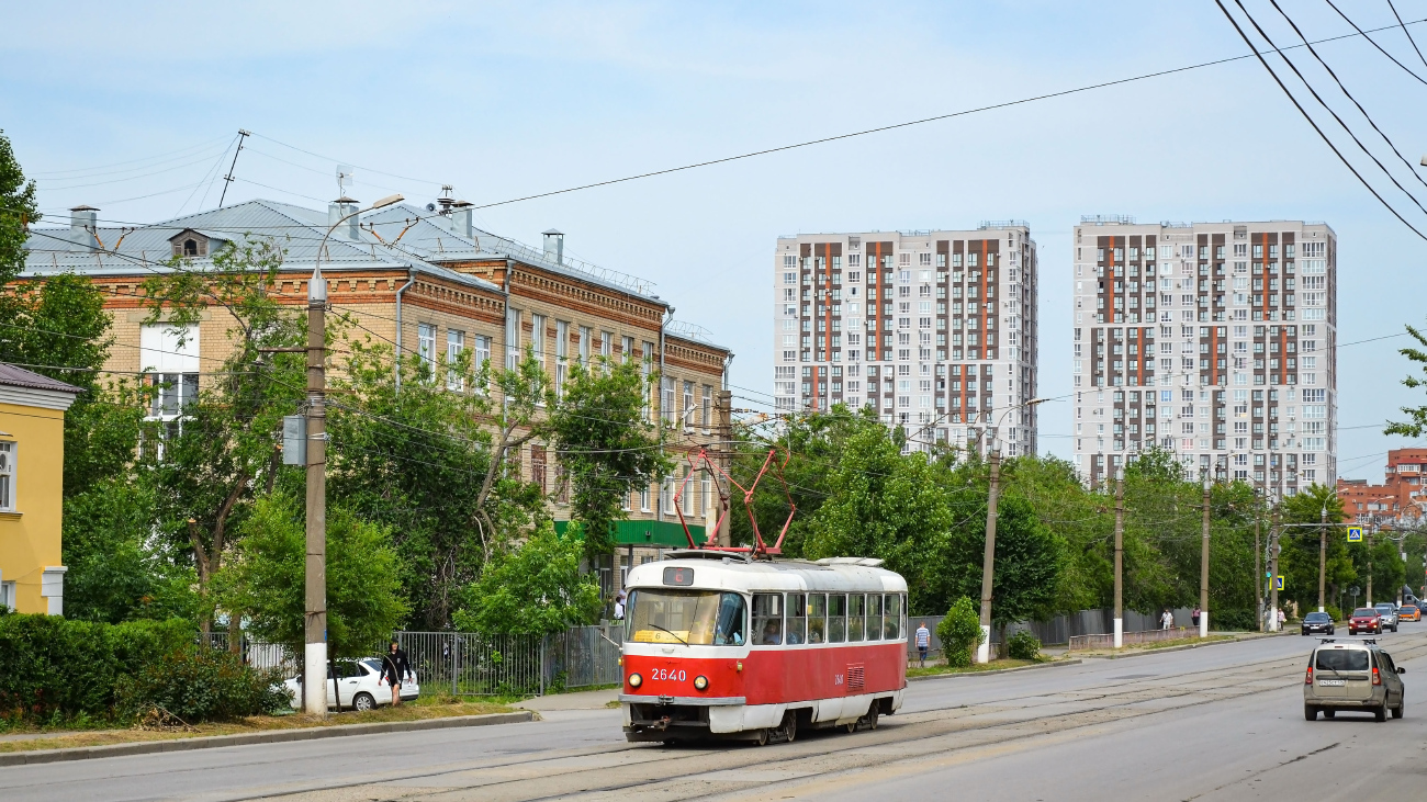 Волгоград, Tatra T3SU (двухдверная) № 2640