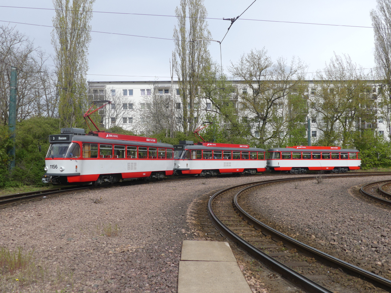 Галле, Tatra T4DC № 1156