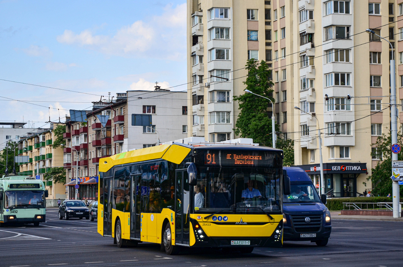 Mińsk, MAZ-303E10 Nr 026433
