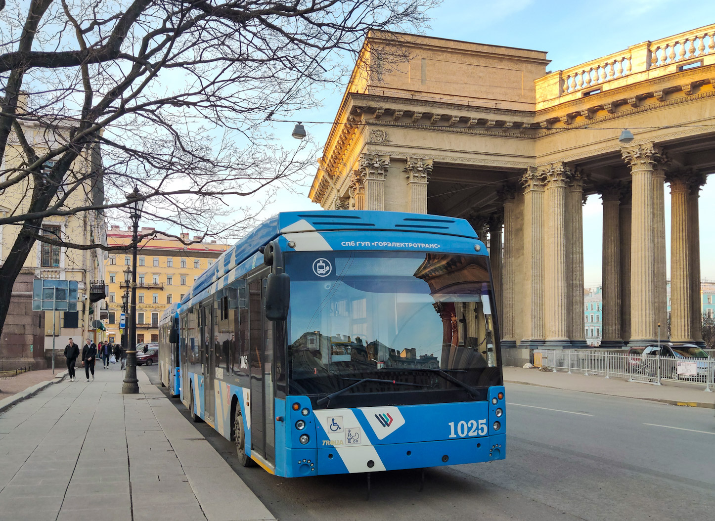 Санкт-Петербург, Тролза-5265.08 «Мегаполис» № 1025