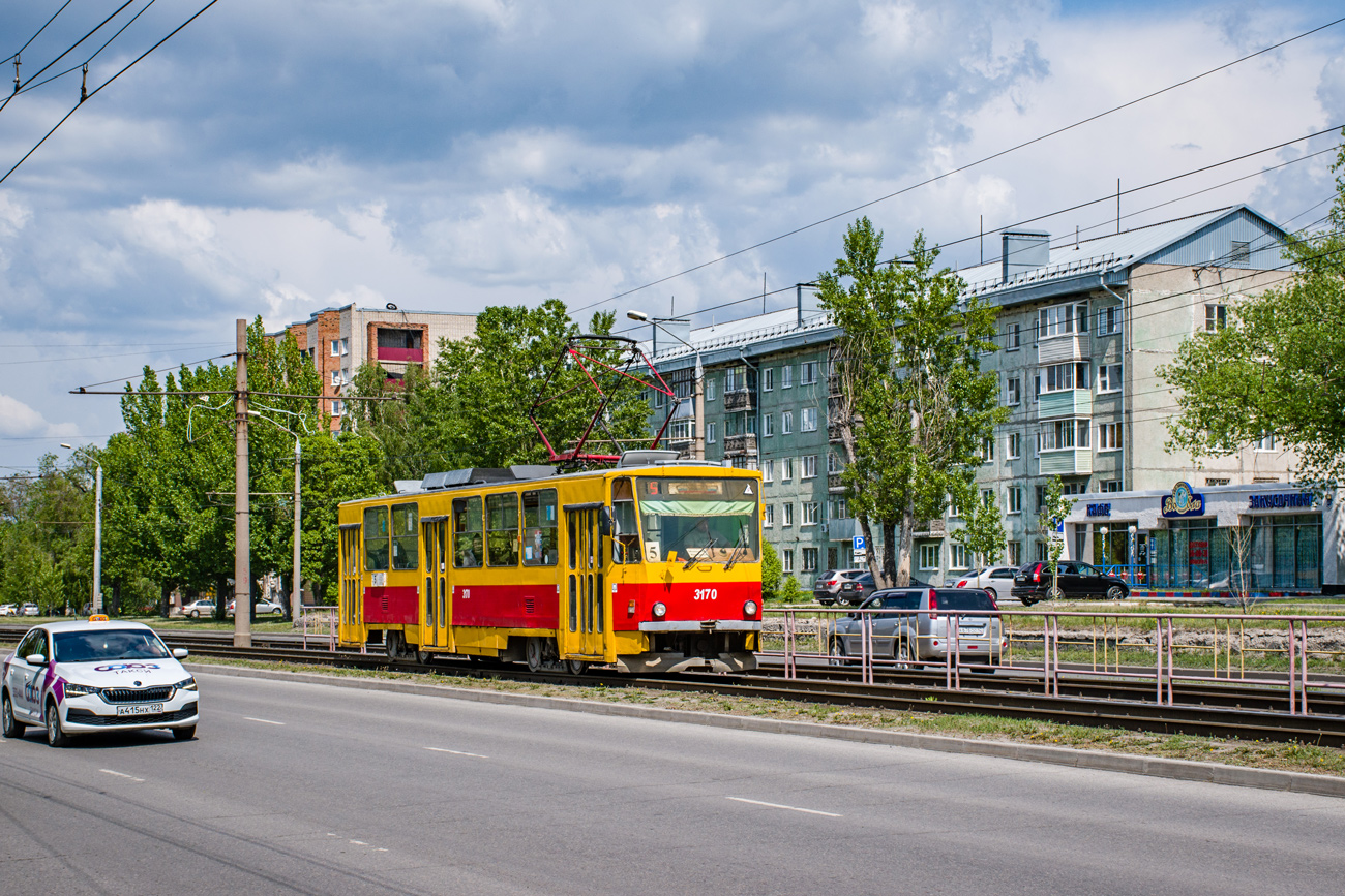 Барнаул, Tatra T6B5SU № 3170