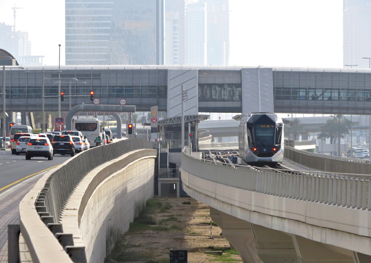 Дубай — Трамвайные линии и инфраструктура
