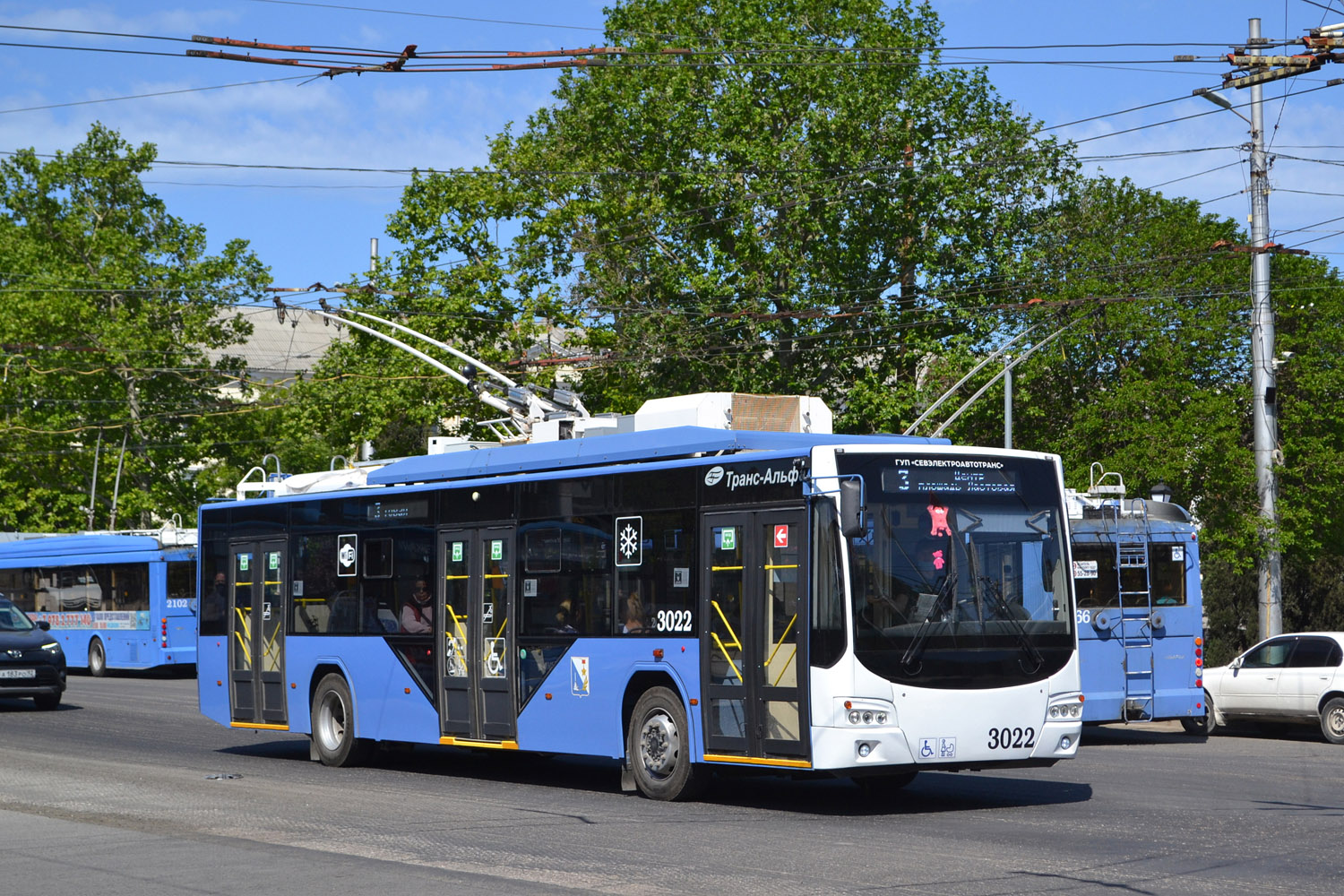 Севастополь, ВМЗ-5298.01 «Авангард» № 3022