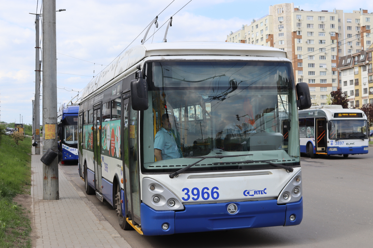 Chișinău, Škoda 24Tr Irisbus Citelis № 3966
