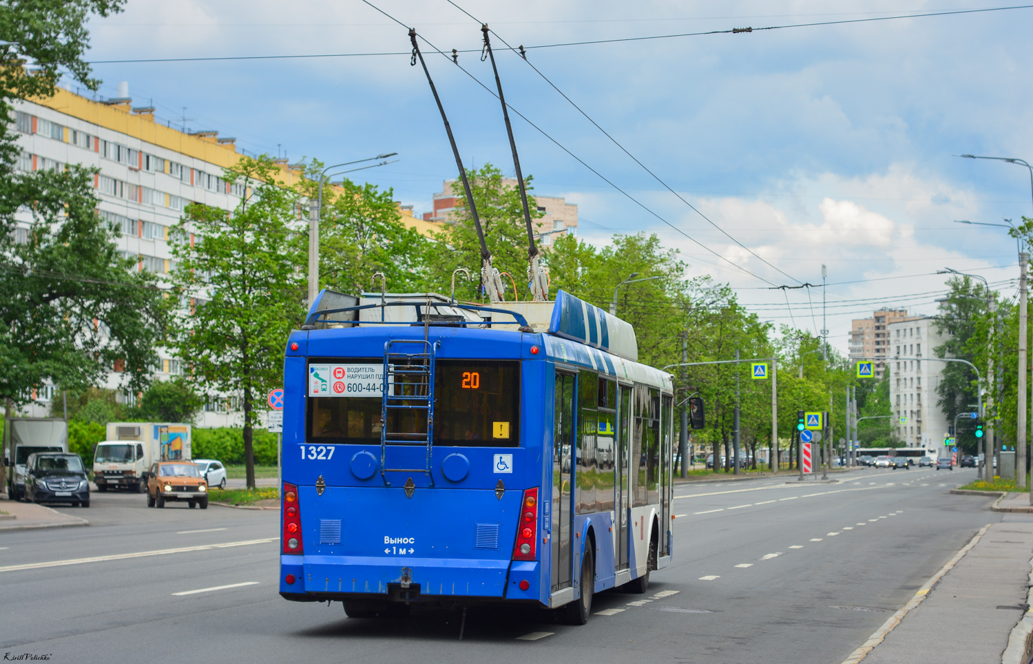 Санкт-Петербург, Тролза-5265.00 «Мегаполис» № 1327