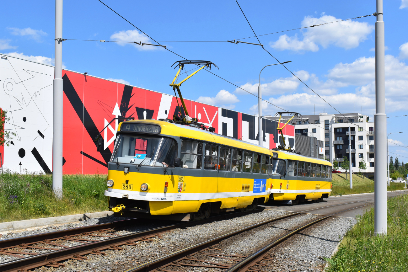 Пльзень, Tatra T3R.P № 280