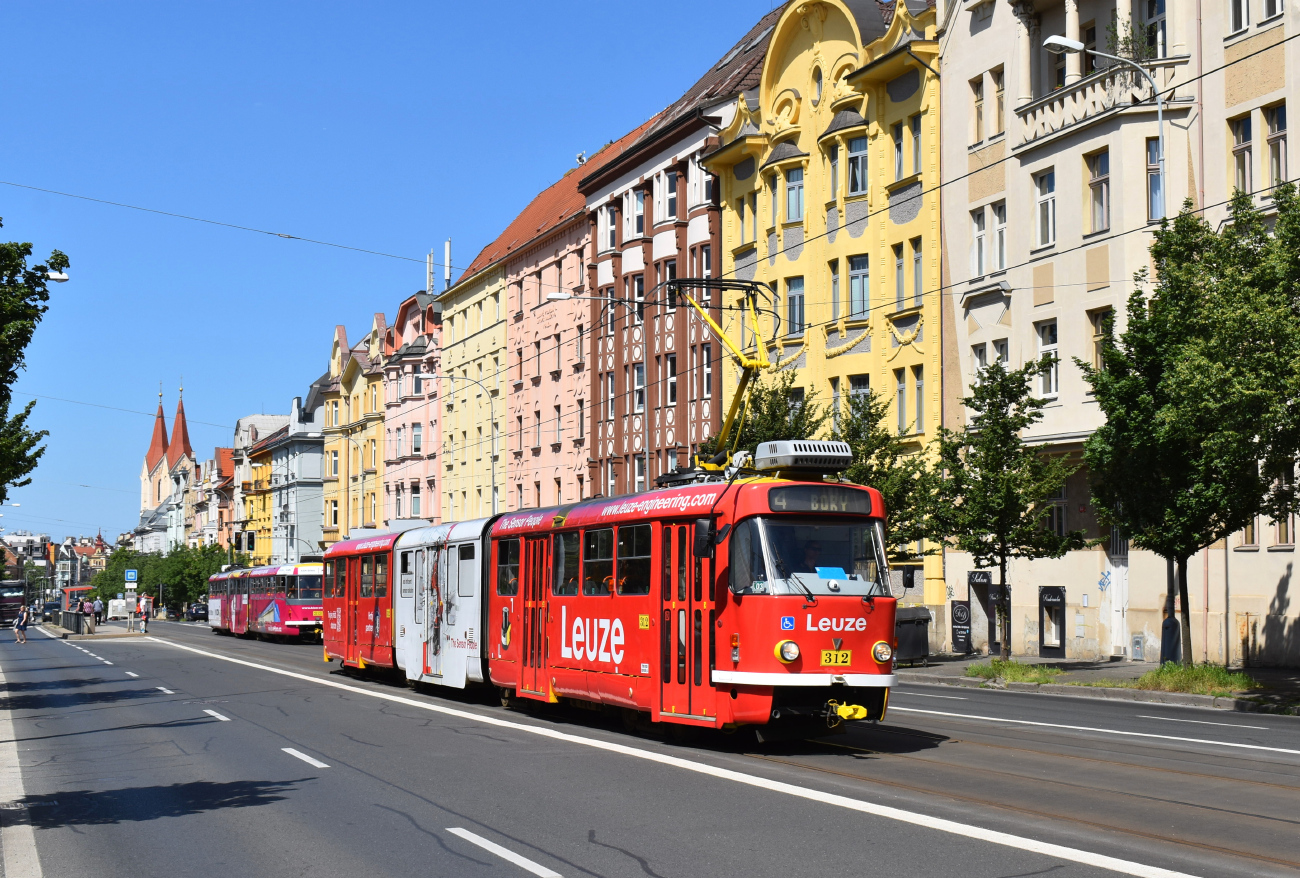 Пльзень, Tatra K3R-NT № 312