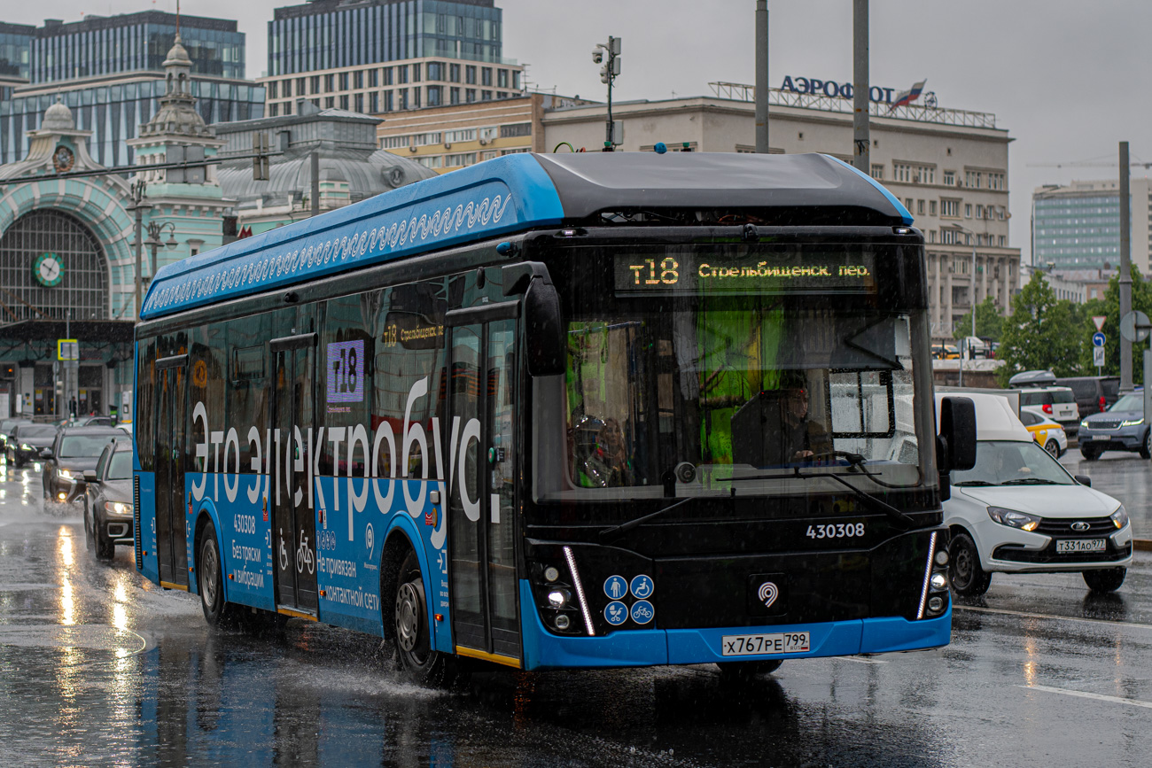 Москва, ЛиАЗ-6274 № 430308