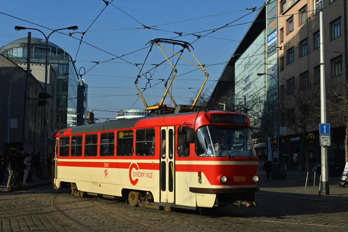 Praha, Tatra T3R.P # 5516