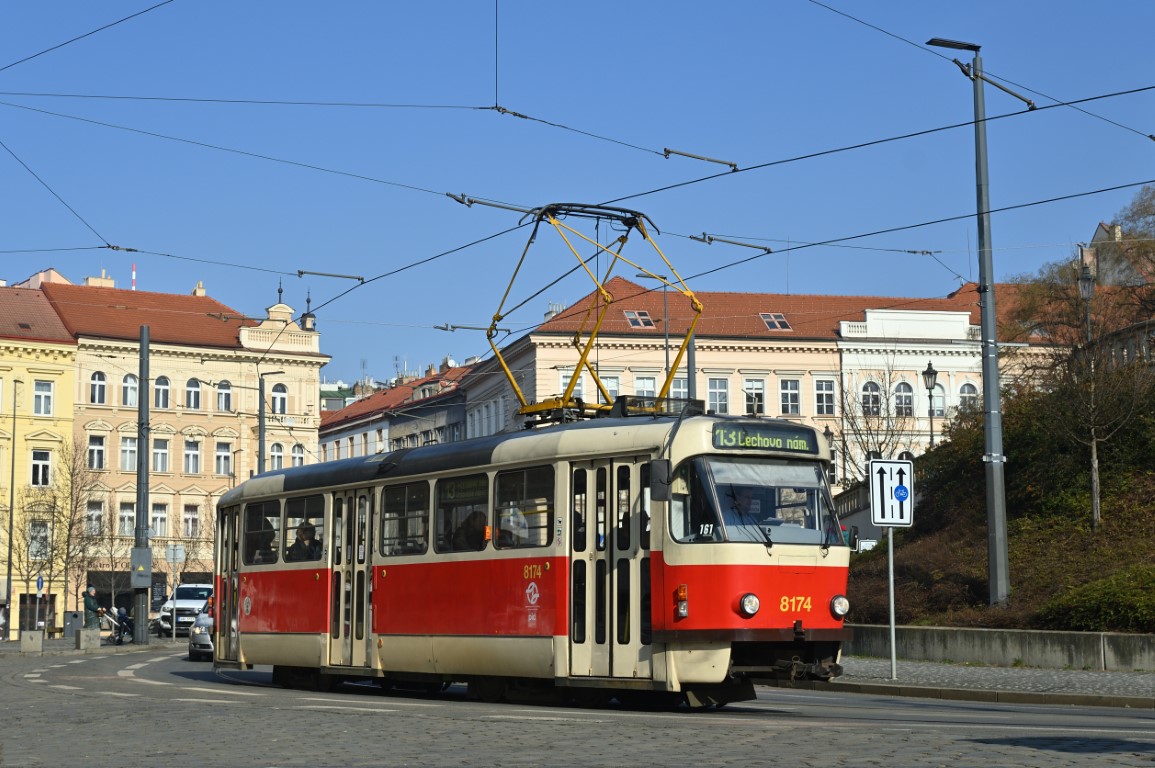 Прага, Tatra T3R.PV № 8174