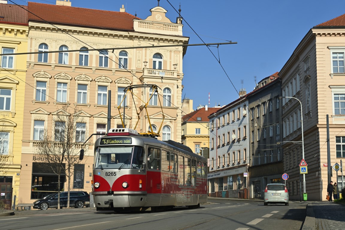 Прага, Tatra T3R.PLF № 8265