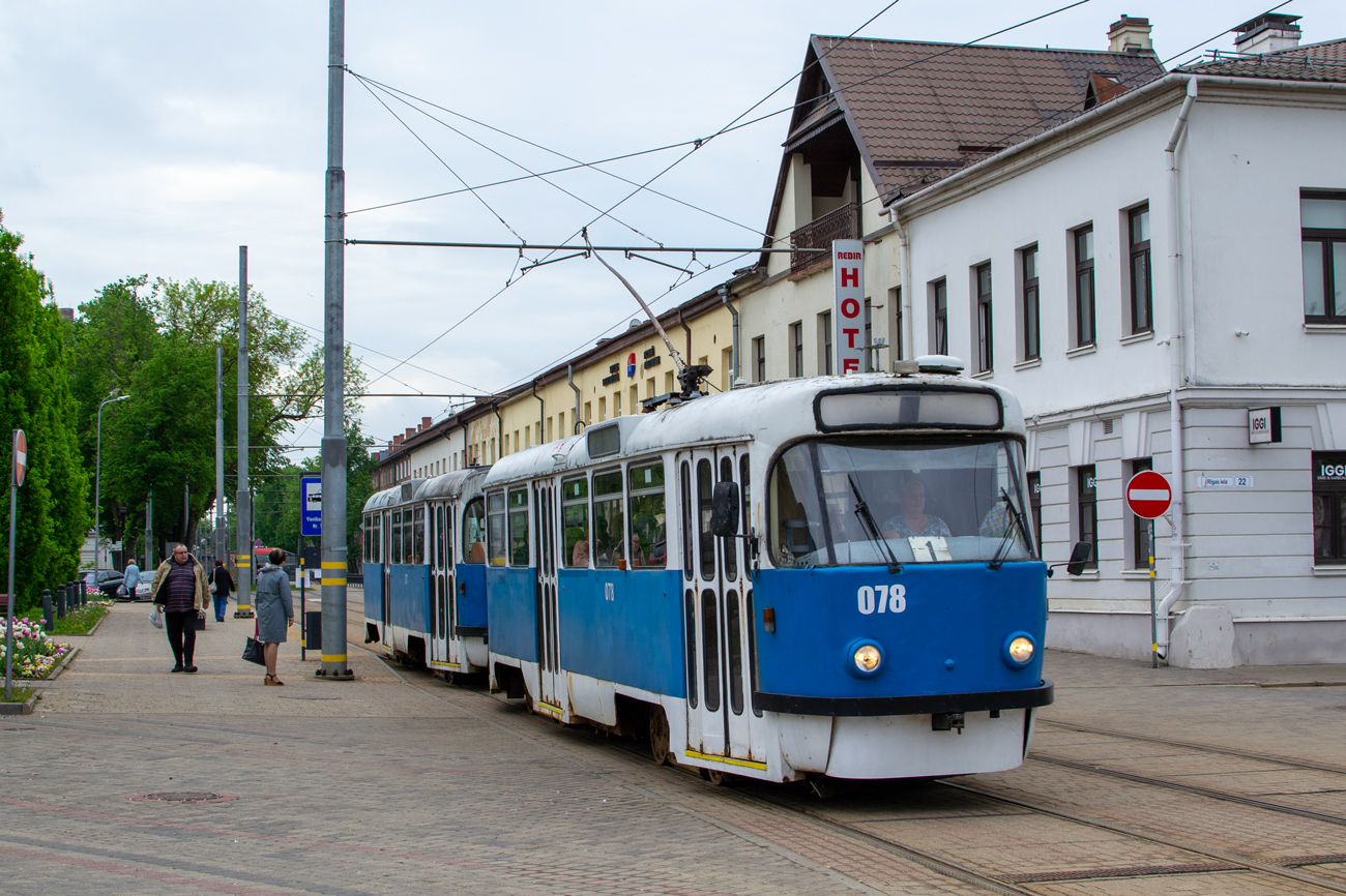 Даугавпилс, Tatra T3DC1 № 078 Даугавпилс, Tatra T3DC1 № 078