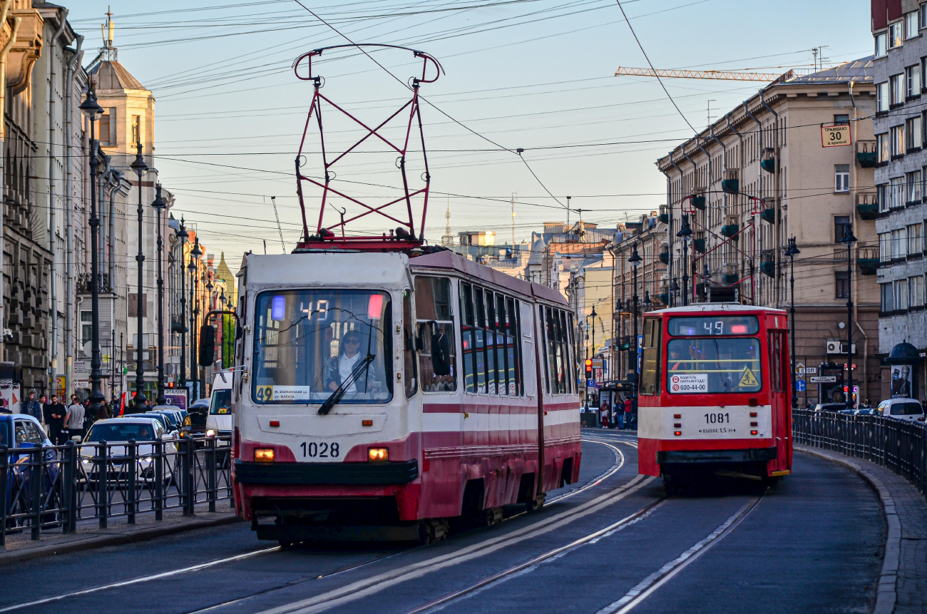 Санкт-Петербург, 71-147К (ЛВС-97К) № 1028