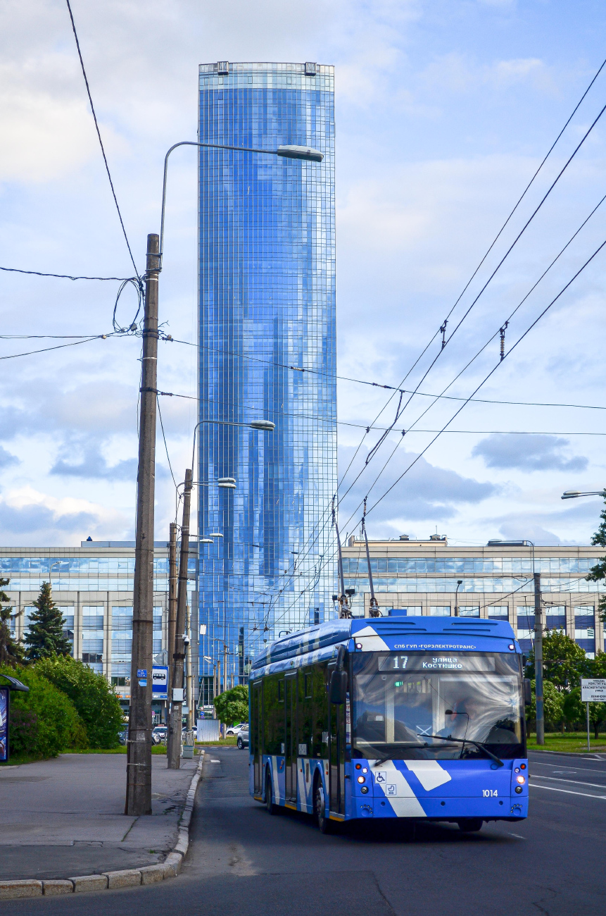 Санкт-Петербург, Тролза-5265.08 «Мегаполис» № 1014