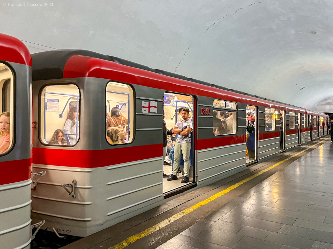 Тбилиси, 81-714M № 0850