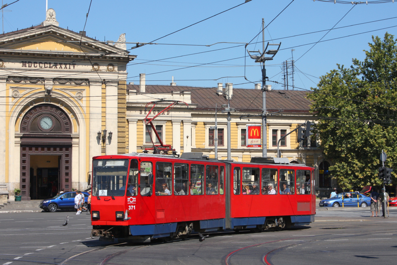 Белград, Tatra KT4YU № 371