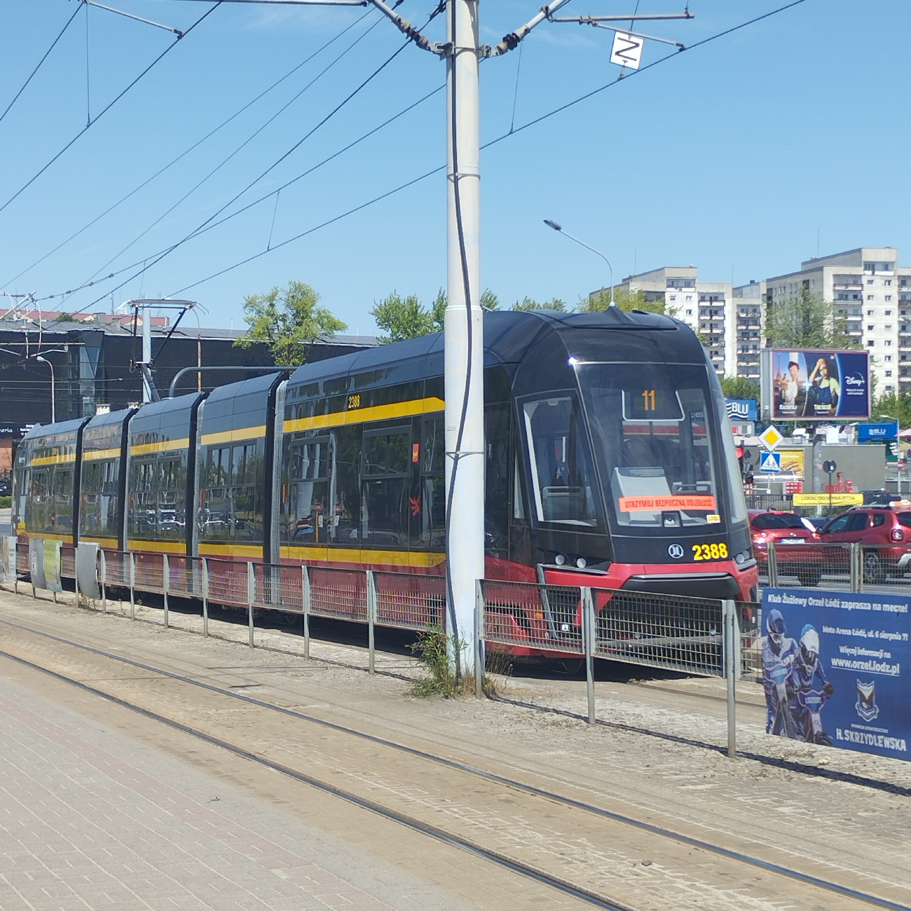 Lodz, Modertrans Moderus Gamma LF 06 AC Nr. 2388