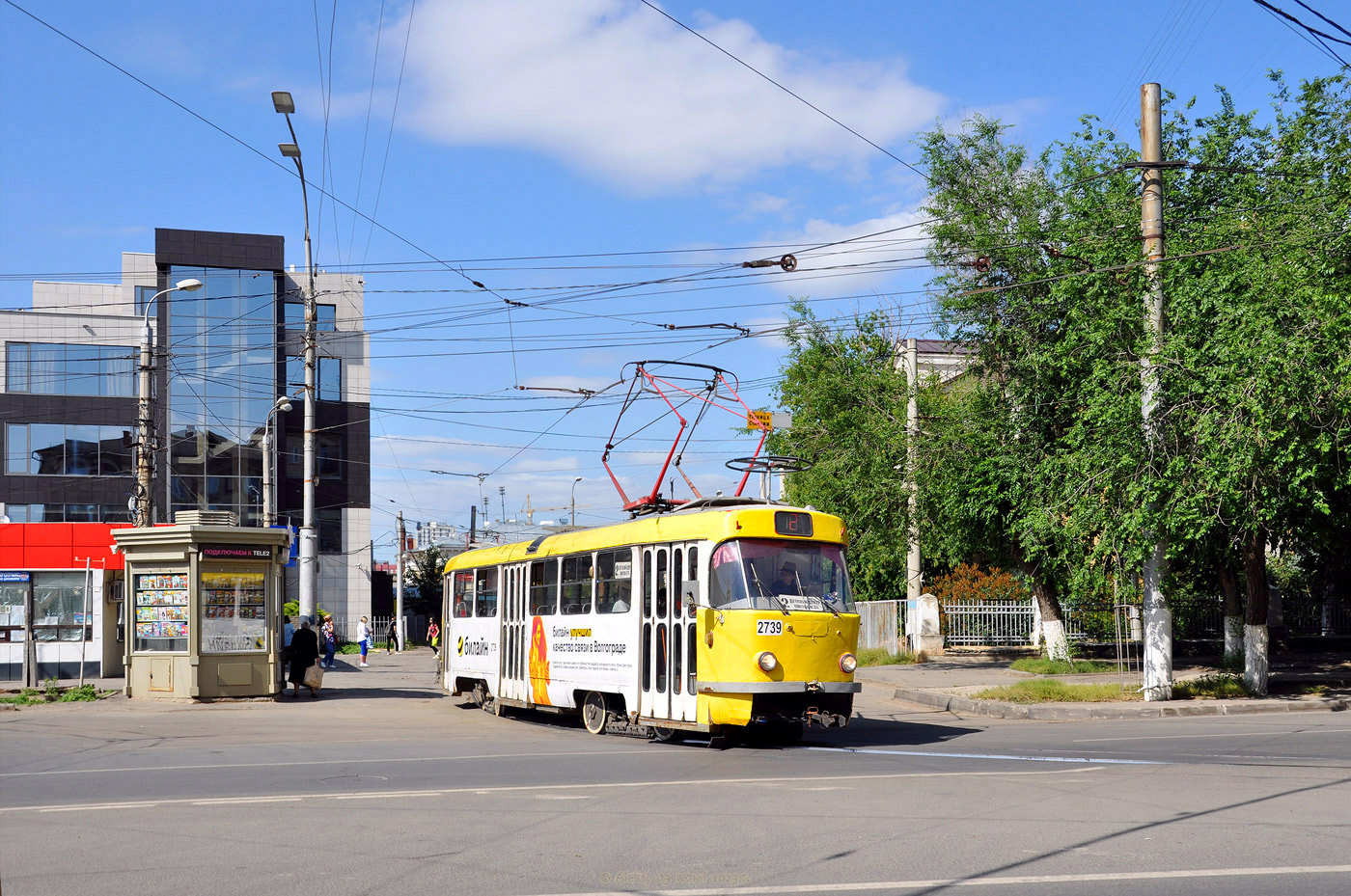 Волгоград, Tatra T3SU № 2739