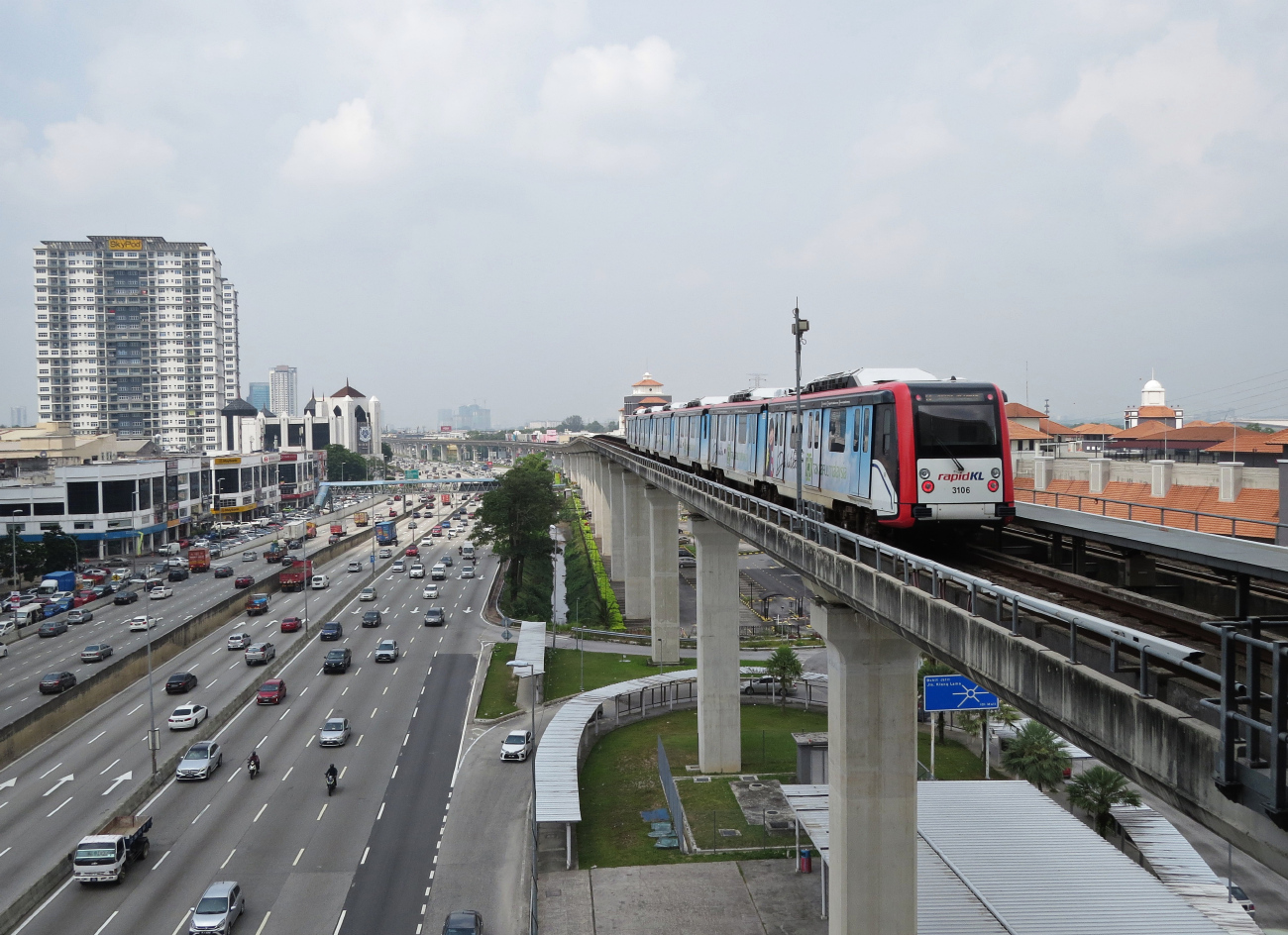 Куала-Лумпур, CSR Zhuzhou AMGLRV № 3106