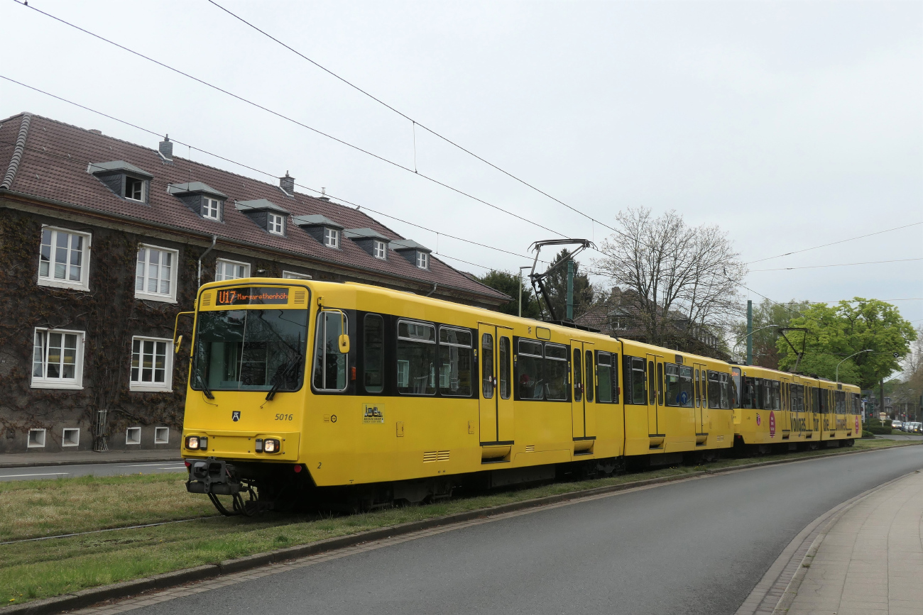 Эссен – Мюльхайм-ан-дер-Рур, Duewag B100S № 5016