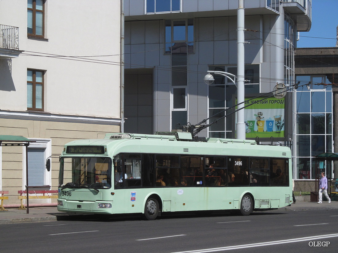 Минск, БКМ 321 № 3496