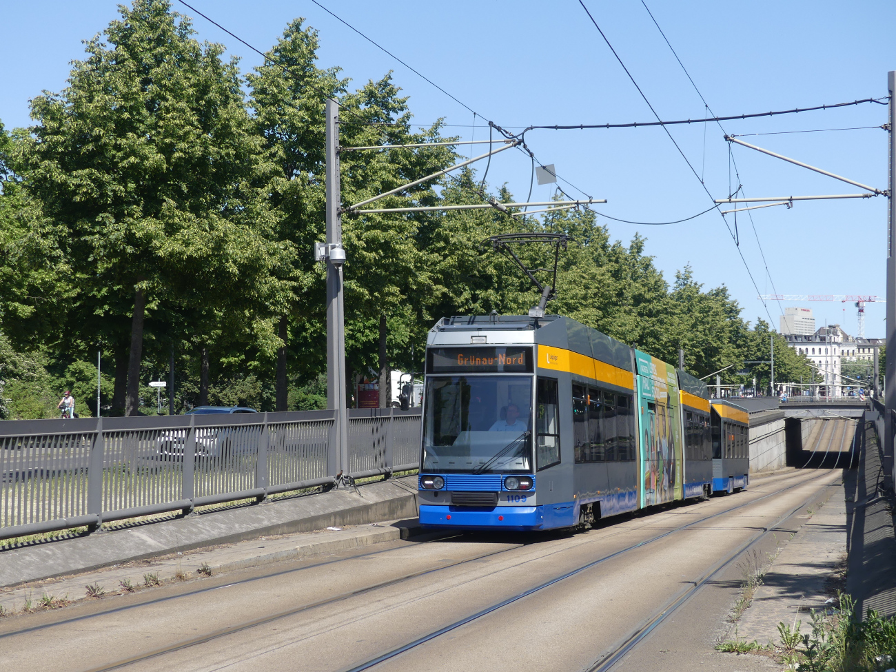 Лейпциг, DWA NGT8 № 1109 Лейпциг, DWA NGT8 № 1109