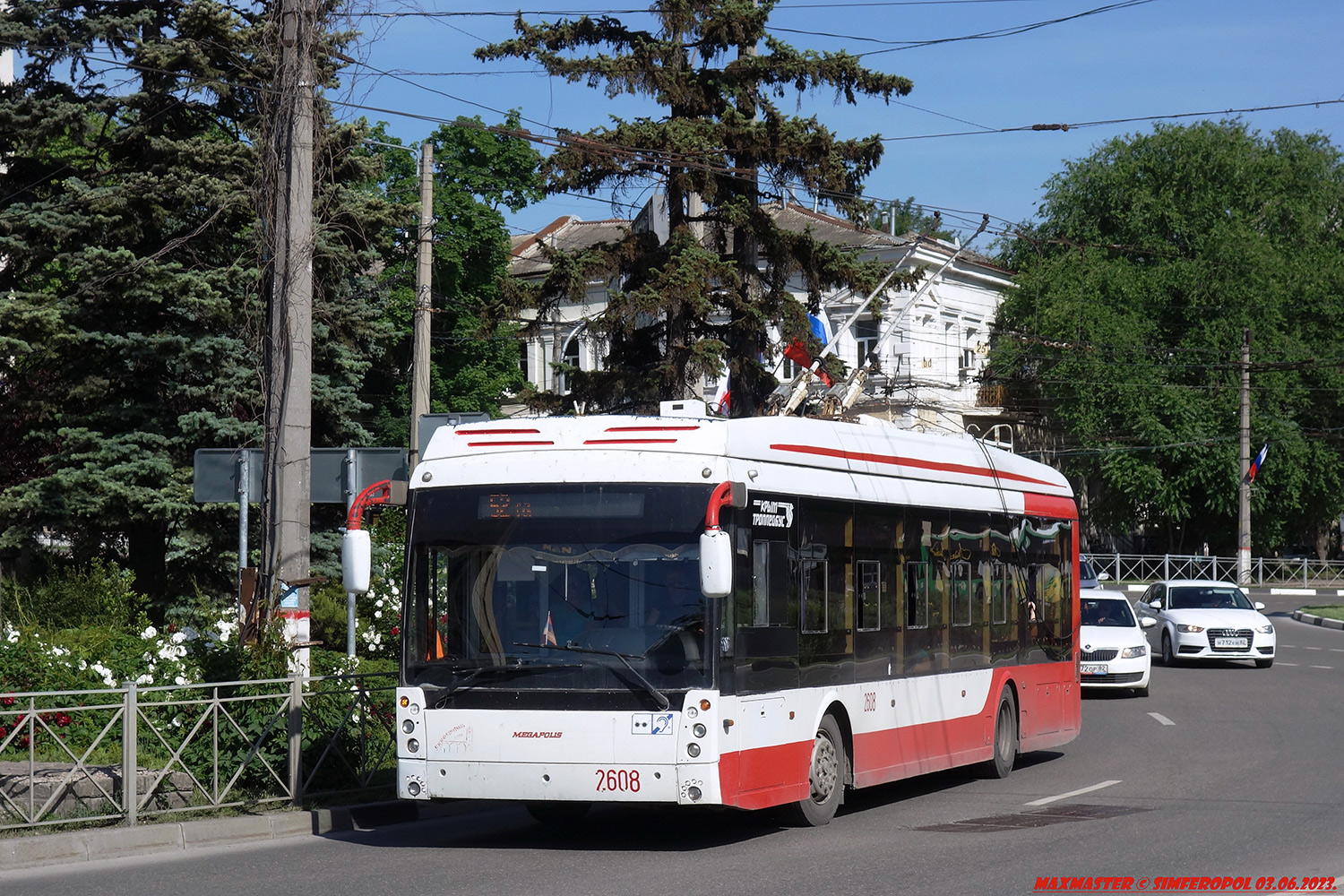 Крымский троллейбус, Тролза-5265.05 «Мегаполис» № 2608