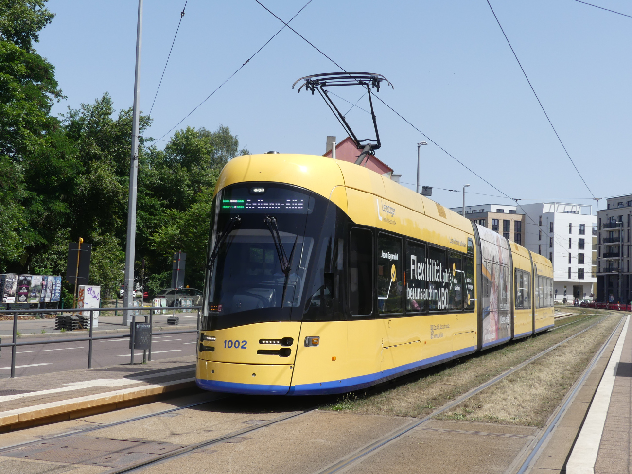 Лейпциг, Solaris Tramino Leipzig (NGT10) № 1002