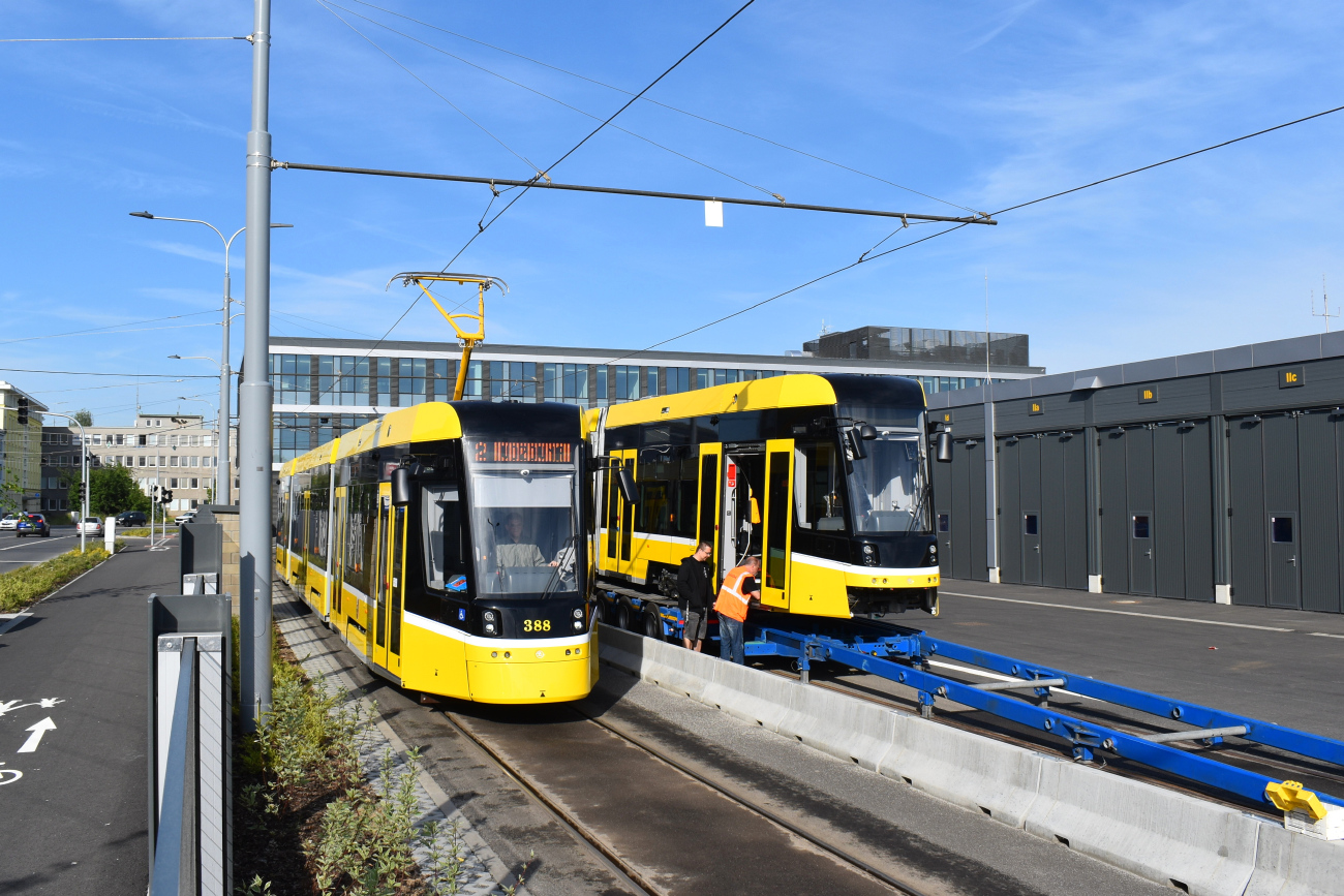 Пльзень, Škoda 40T ForCity Smart № 388; Пльзень — Новые трамваи с завода Шкода