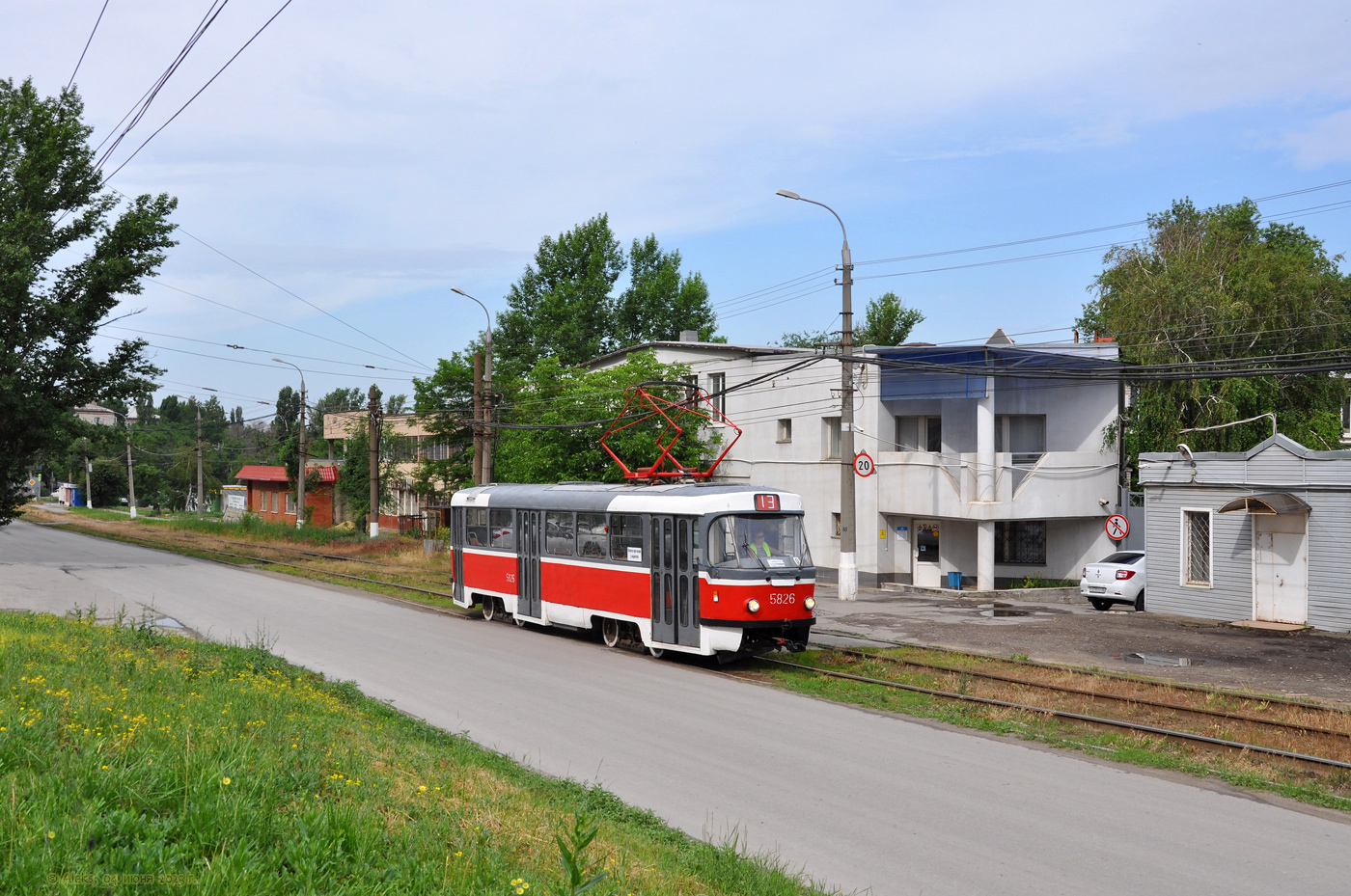 Волгоград, Tatra T3SU № 5826