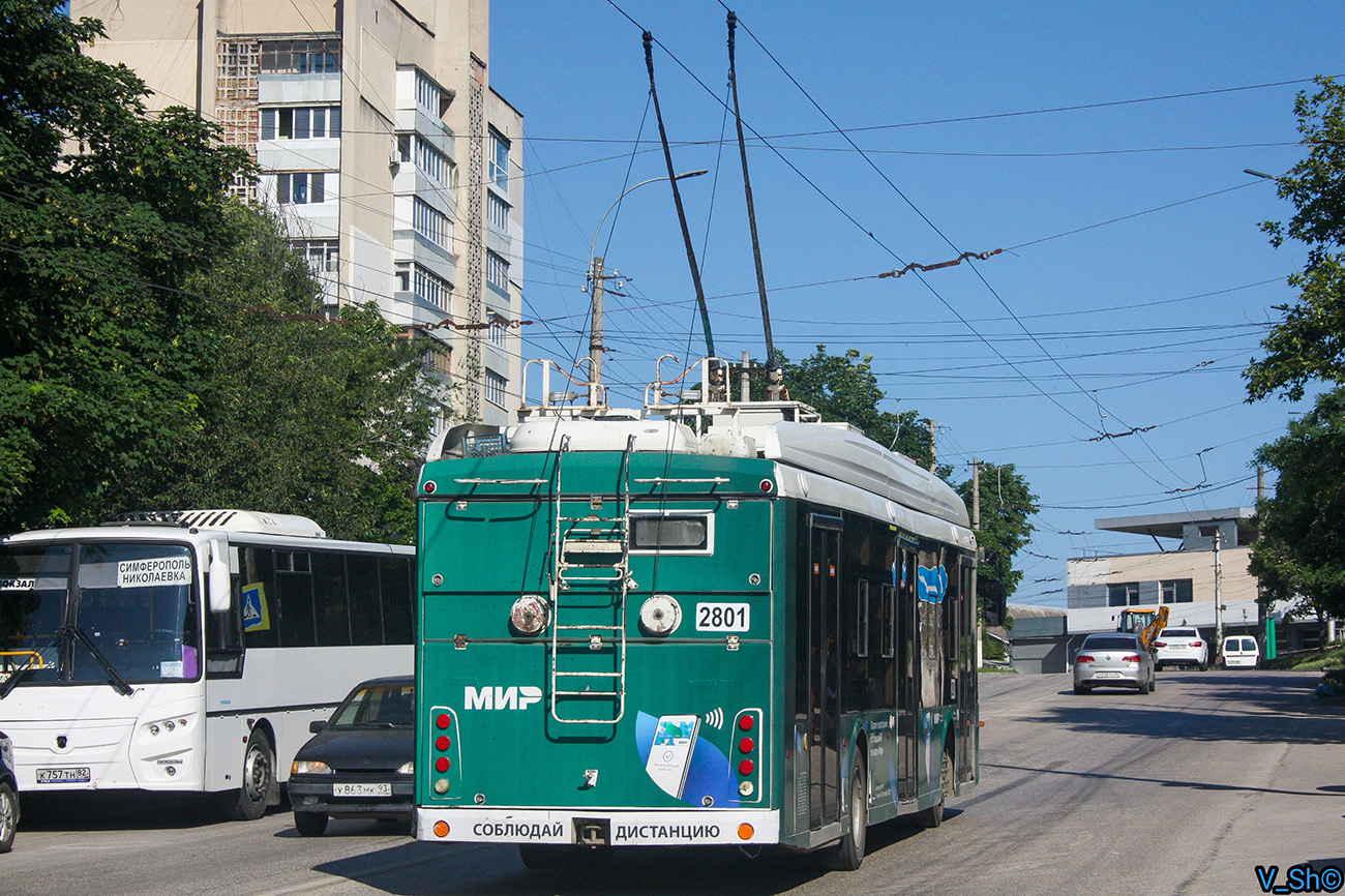 Крымский троллейбус, Тролза-5265.03 «Мегаполис» № 2801
