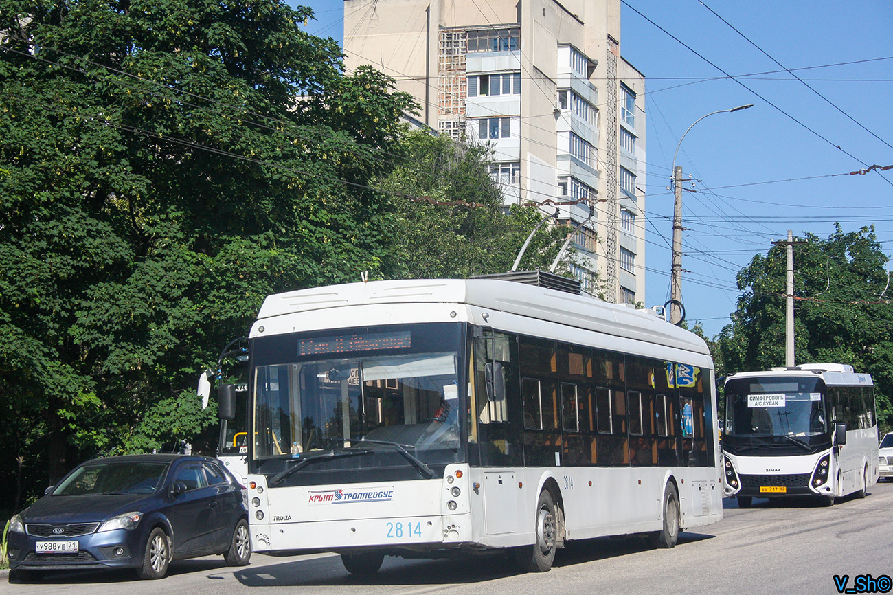 Крымский троллейбус, Тролза-5265.03 «Мегаполис» № 2814