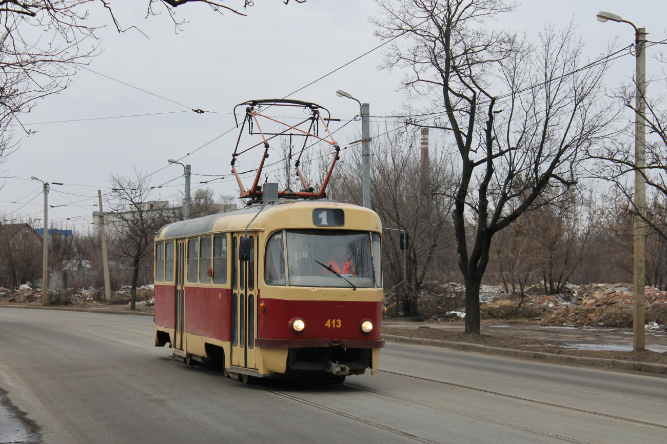 Харьков, Tatra T3SUCS № 413