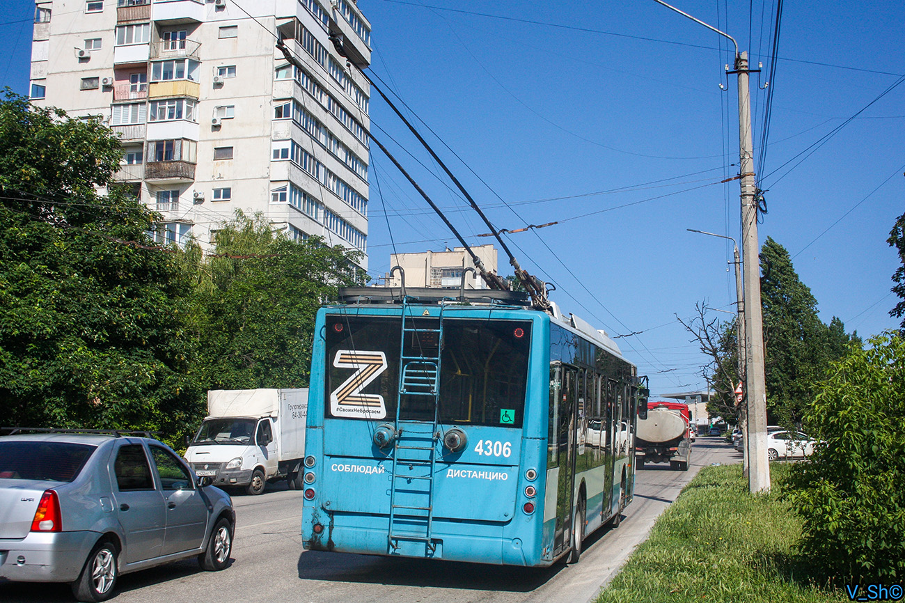 Крымский троллейбус, Богдан Т70110 № 4306