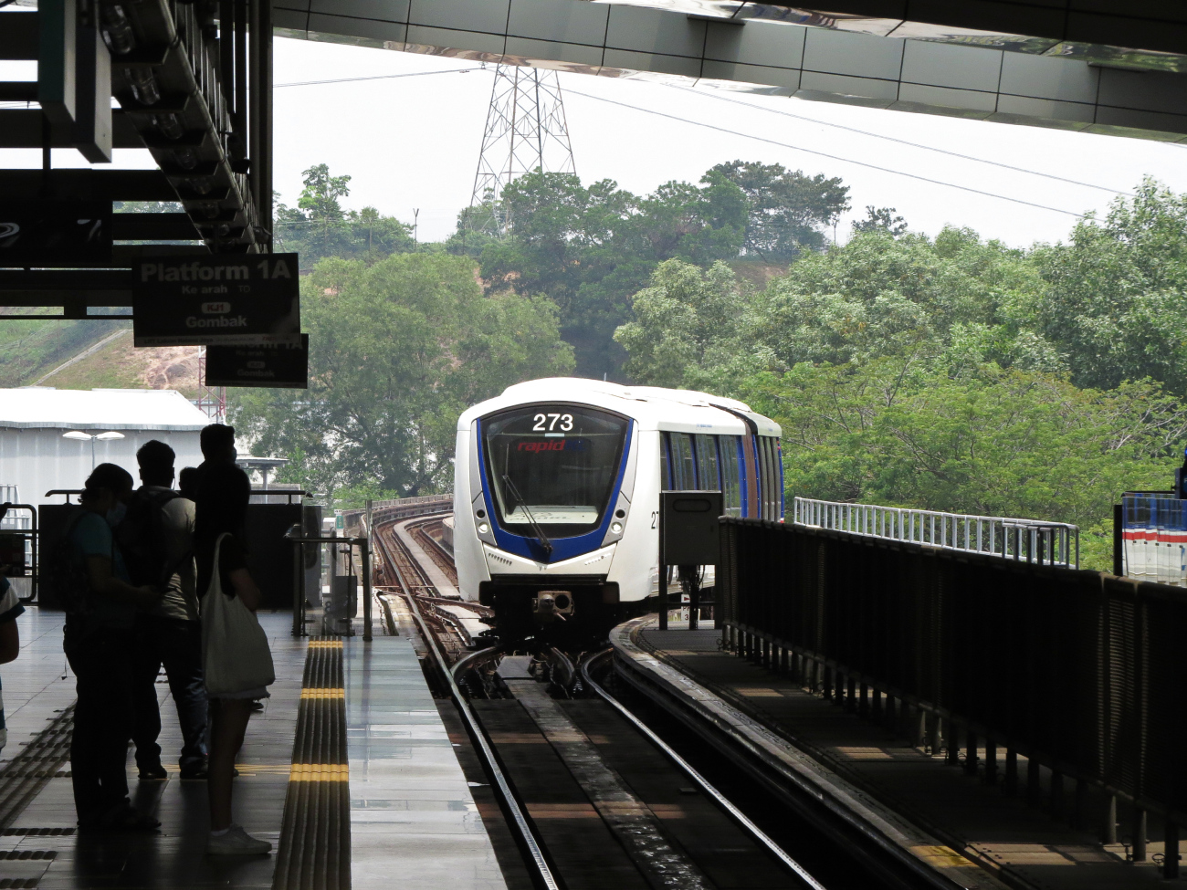 Куала-Лумпур, Bombardier Innovia Metro 300 № 273 Куала-Лумпур, Bombardier Innovia Metro 300 № 273