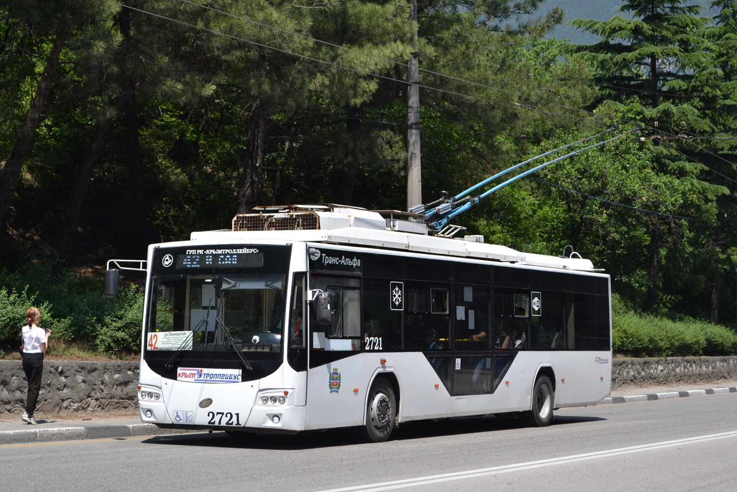 Krimski trolejbus, VMZ-5298.01 “Avangard” Br. 2721