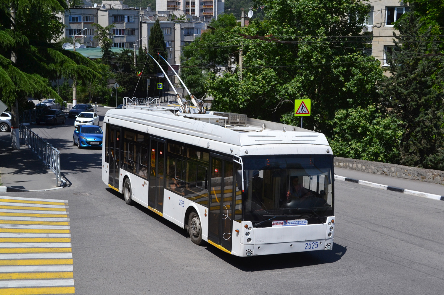 Крымский троллейбус, Тролза-5265.02 «Мегаполис» № 2525