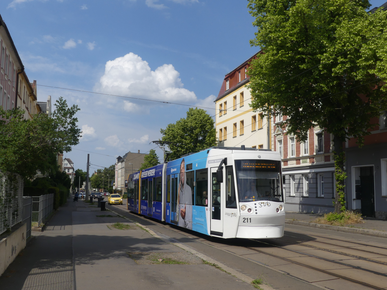 Gera, Alstom NGT8G # 211