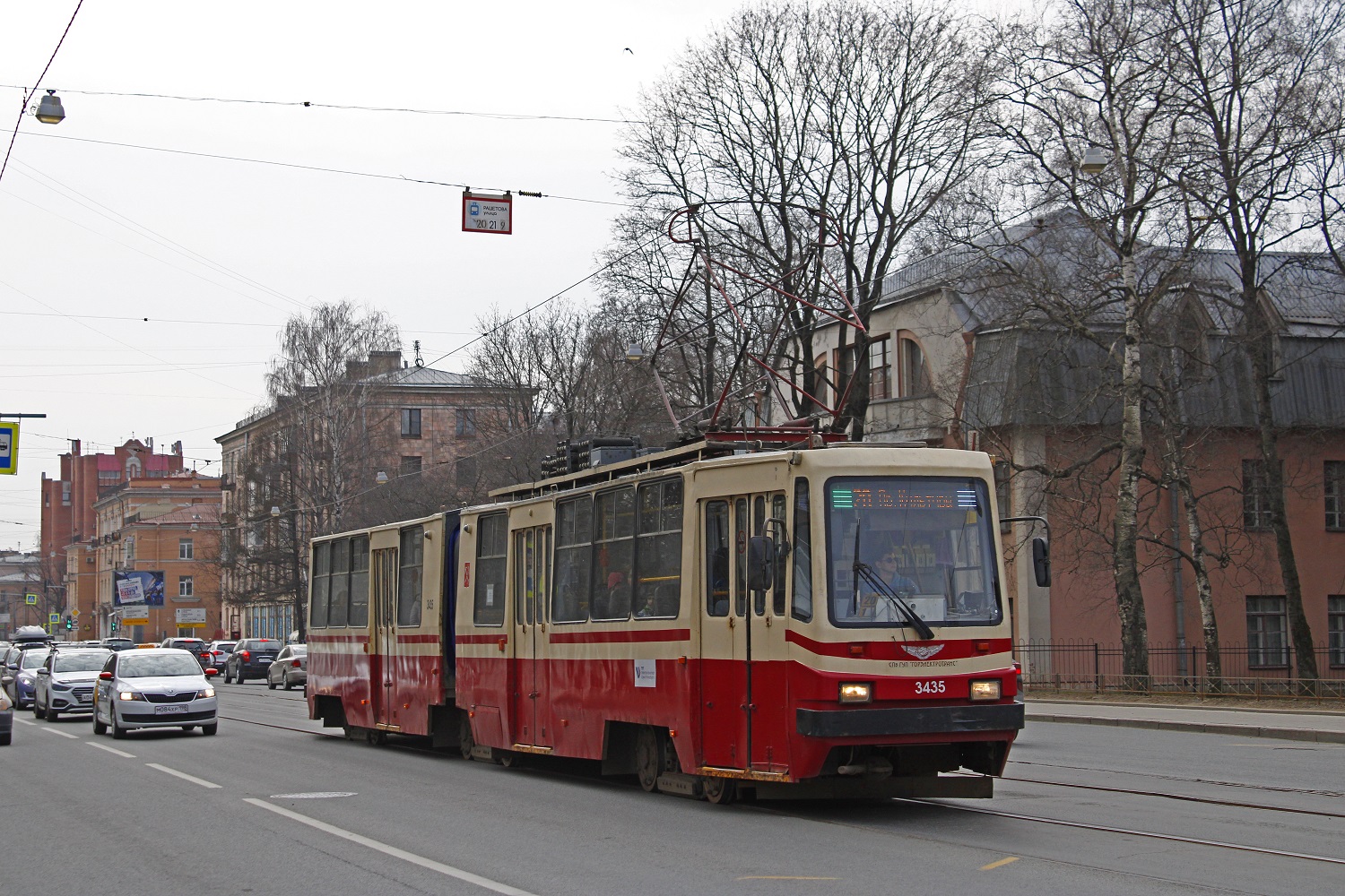 Санкт-Петербург, ЛВС-86К № 3435